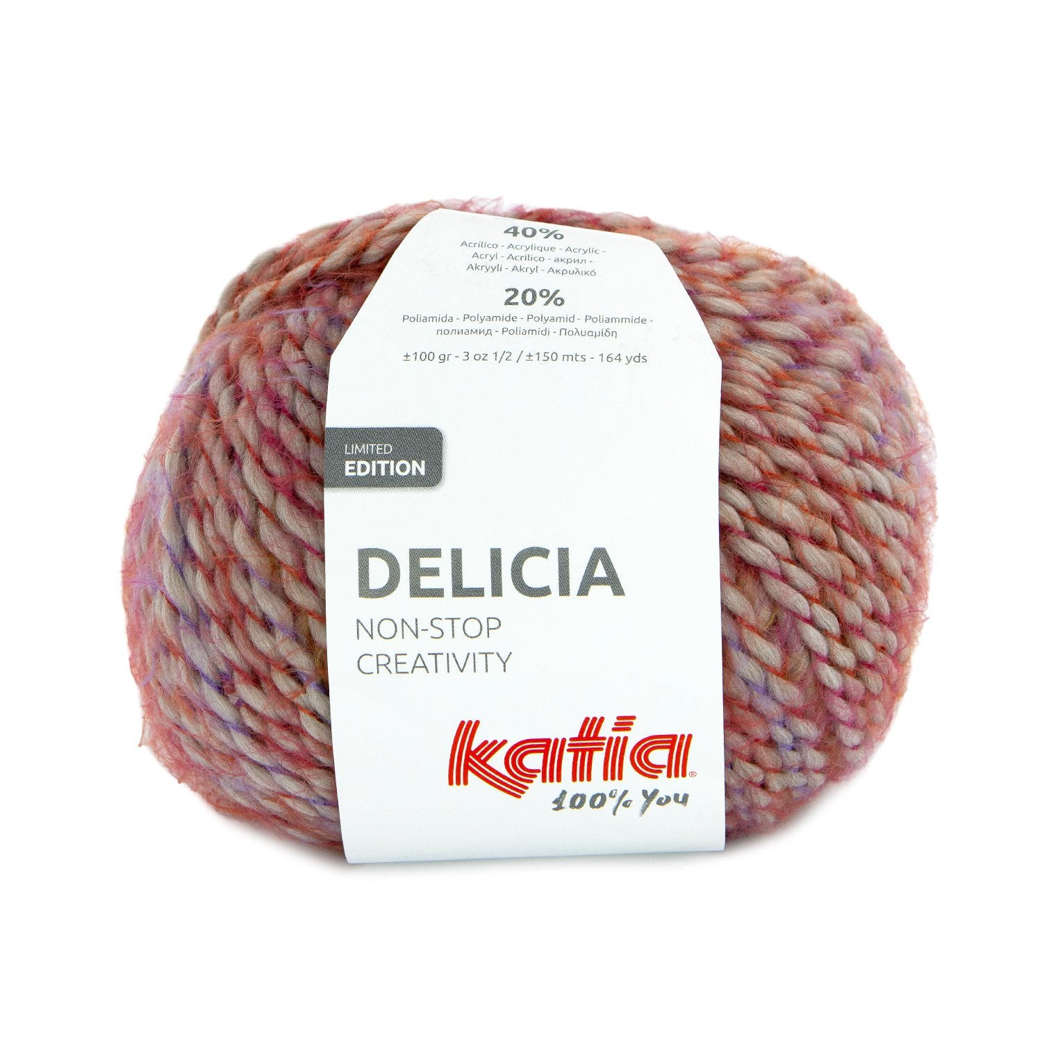 Katia Delicia - Lana Fantasía de Efecto Peluche para Prendas Únicas