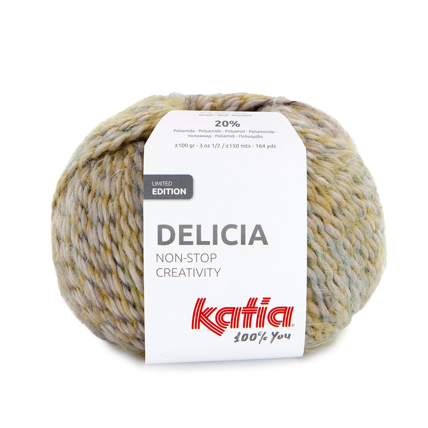 Katia Delicia - Lana Fantasía de Efecto Peluche para Prendas Únicas