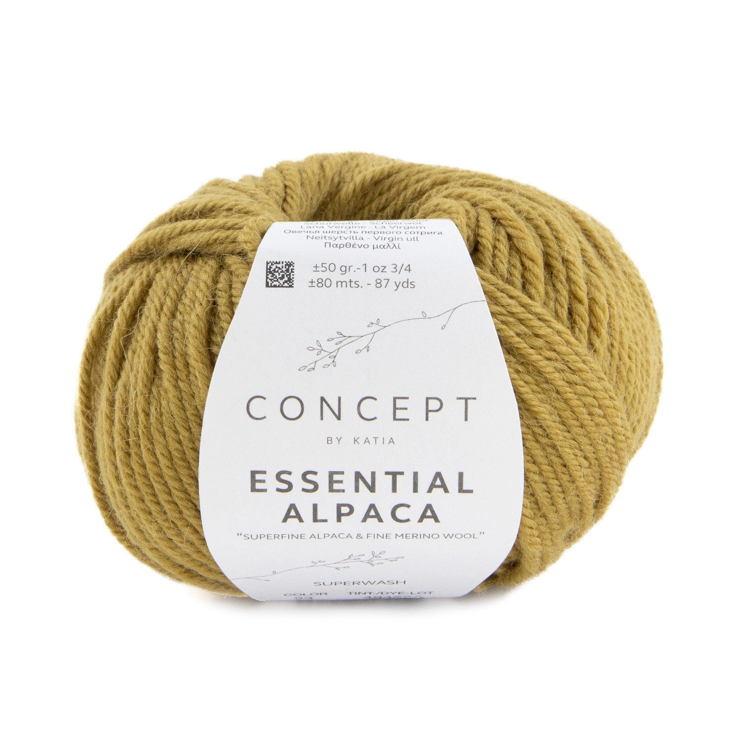 Katia Essential Alpaca - Peruvian Alpaca Wool and Merino Wool for Knitting