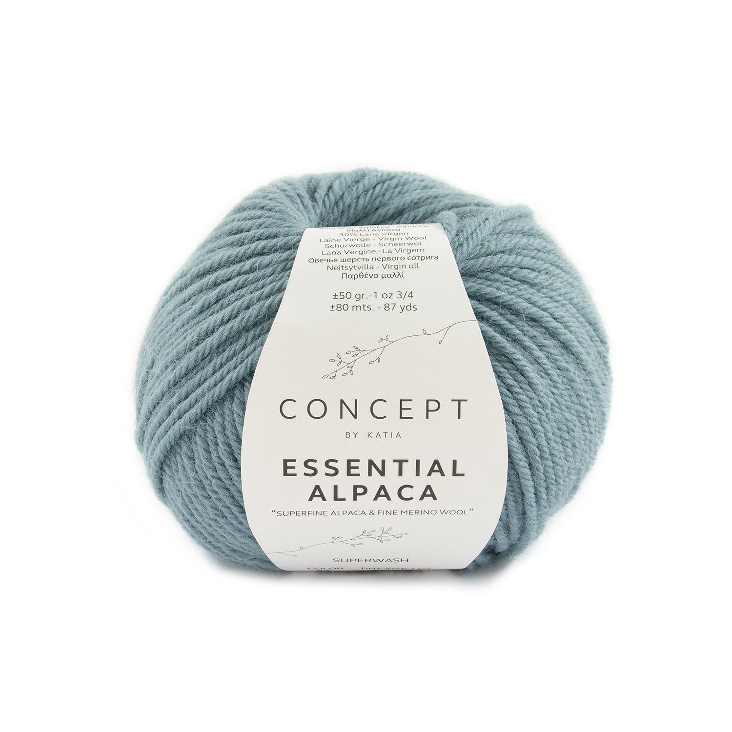 Katia Essential Alpaca - Peruvian Alpaca Wool and Merino Wool for Knitting