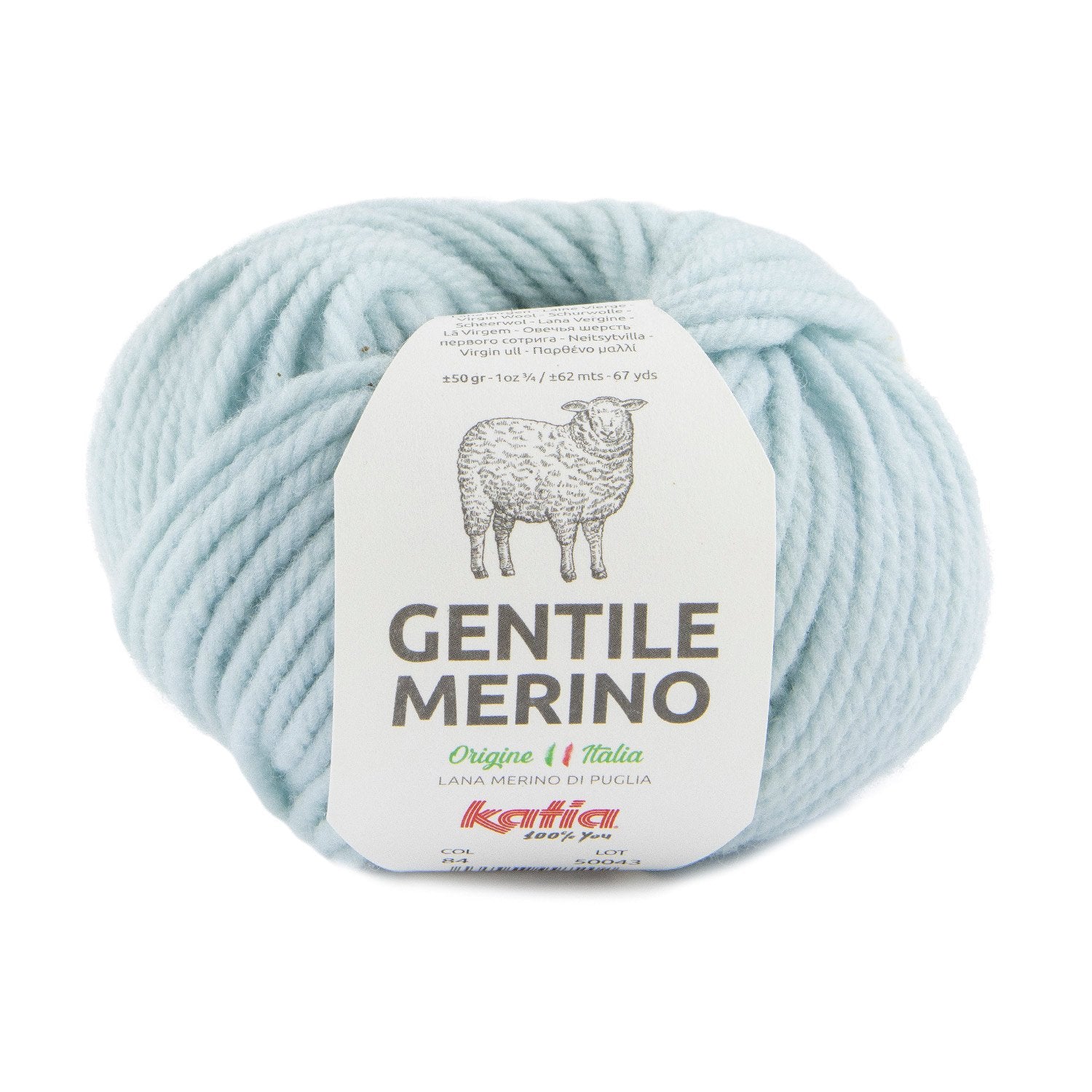 Katia Merino Gentile - High Quality 100% Italian Wool