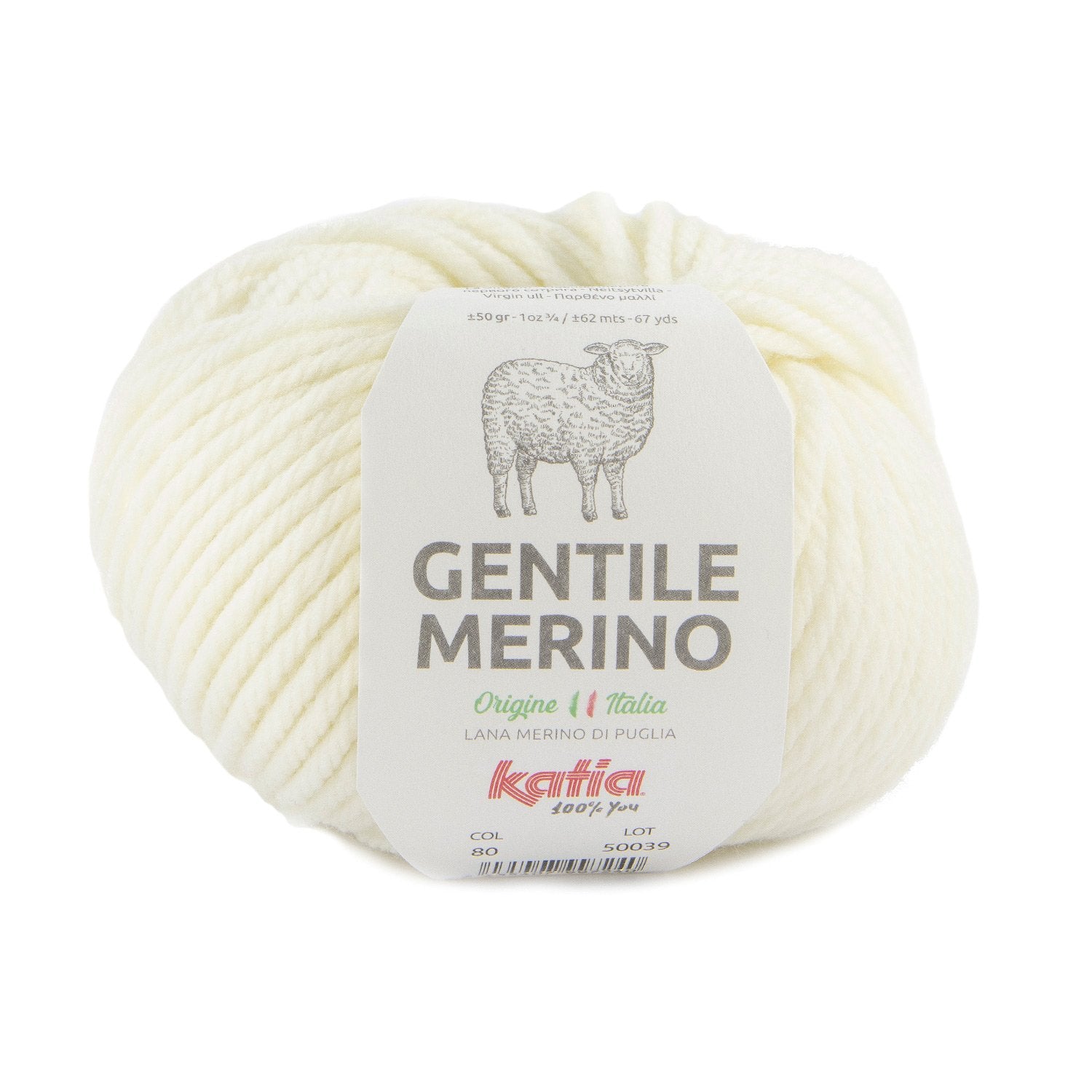 Katia Merino Gentile - High Quality 100% Italian Wool