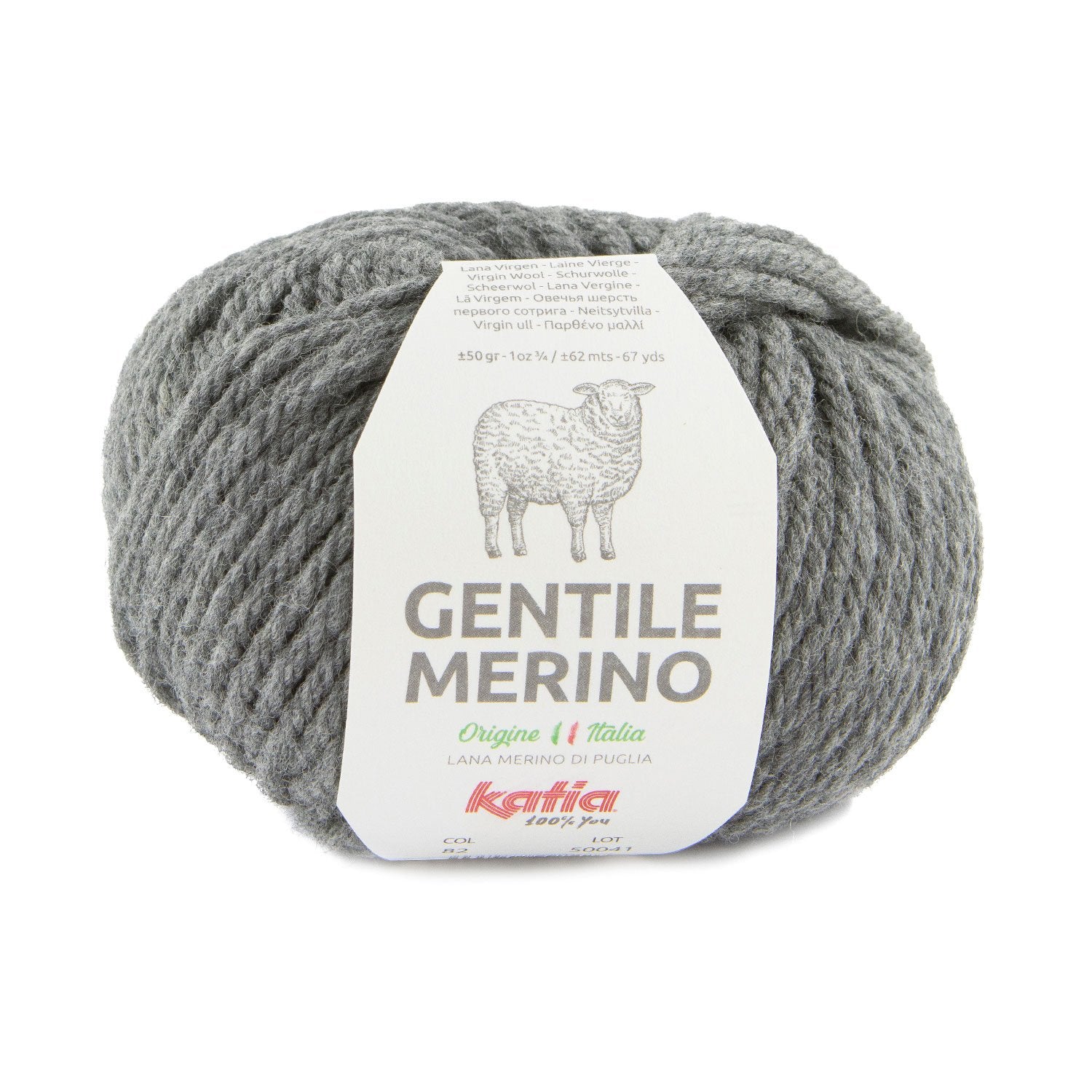 Katia Merino Gentile - High Quality 100% Italian Wool