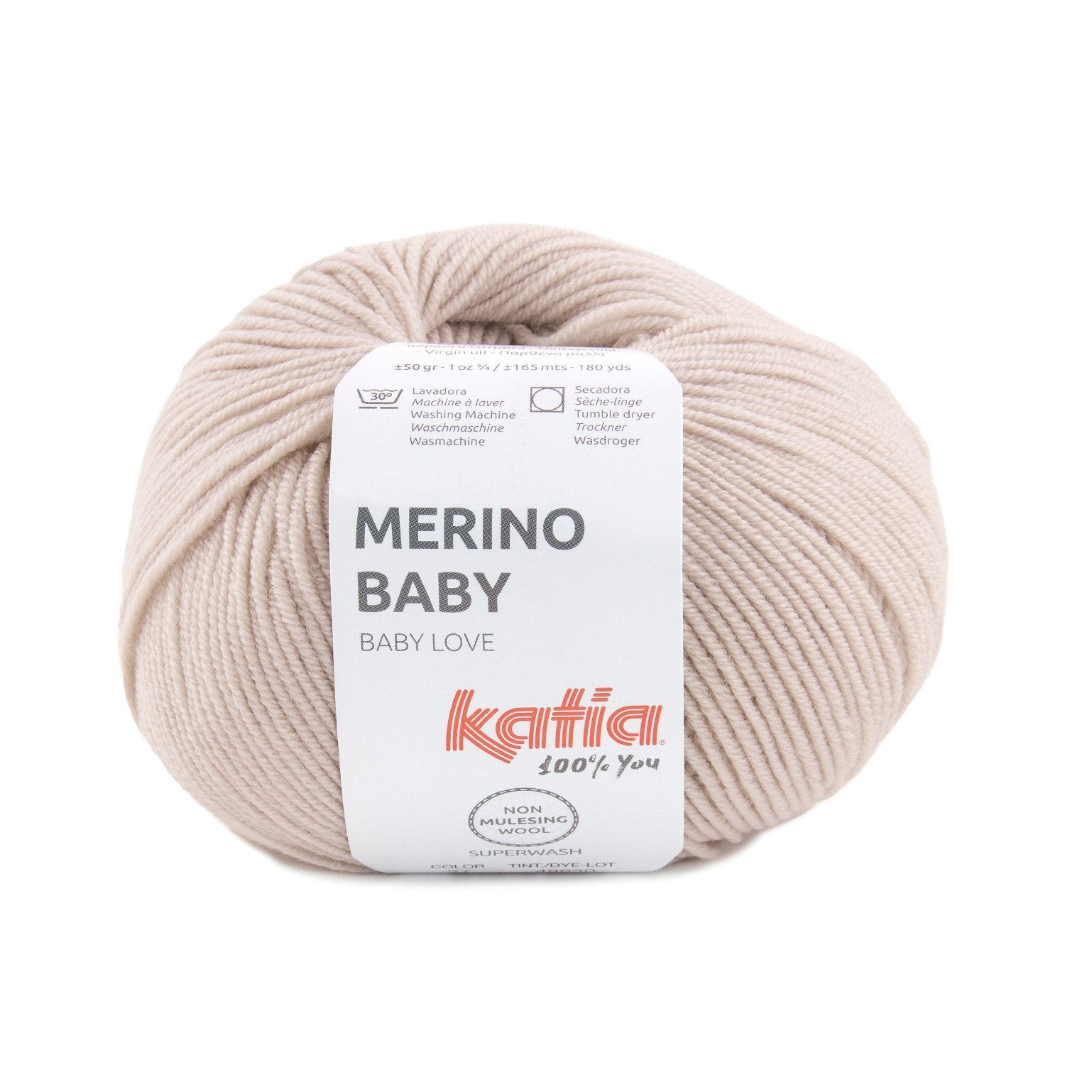 Katia Merino Baby - Soft wool for delicate skin of babies and children