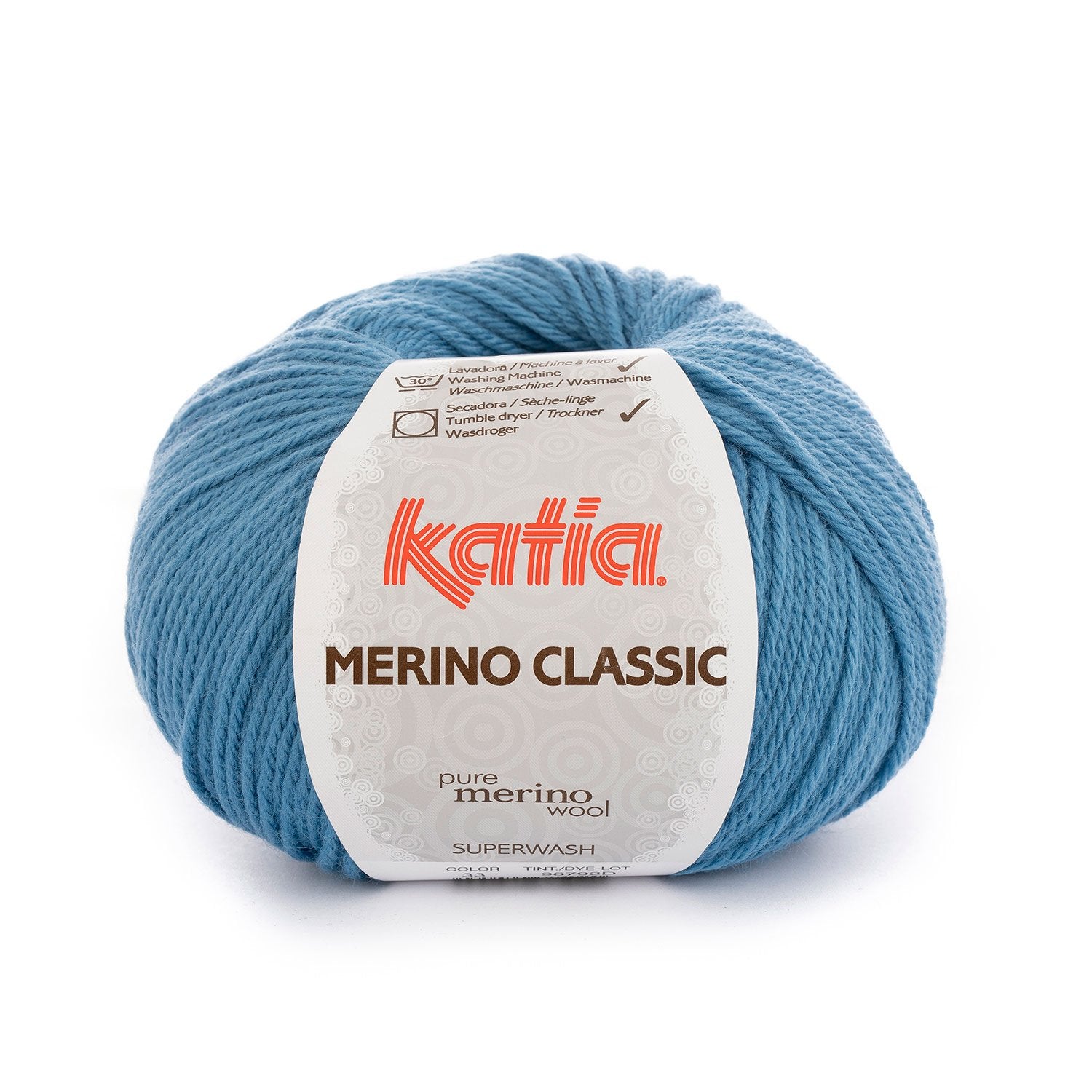 Katia Classic Merino Wool - Blend of merino and acrylic for warm and soft garments