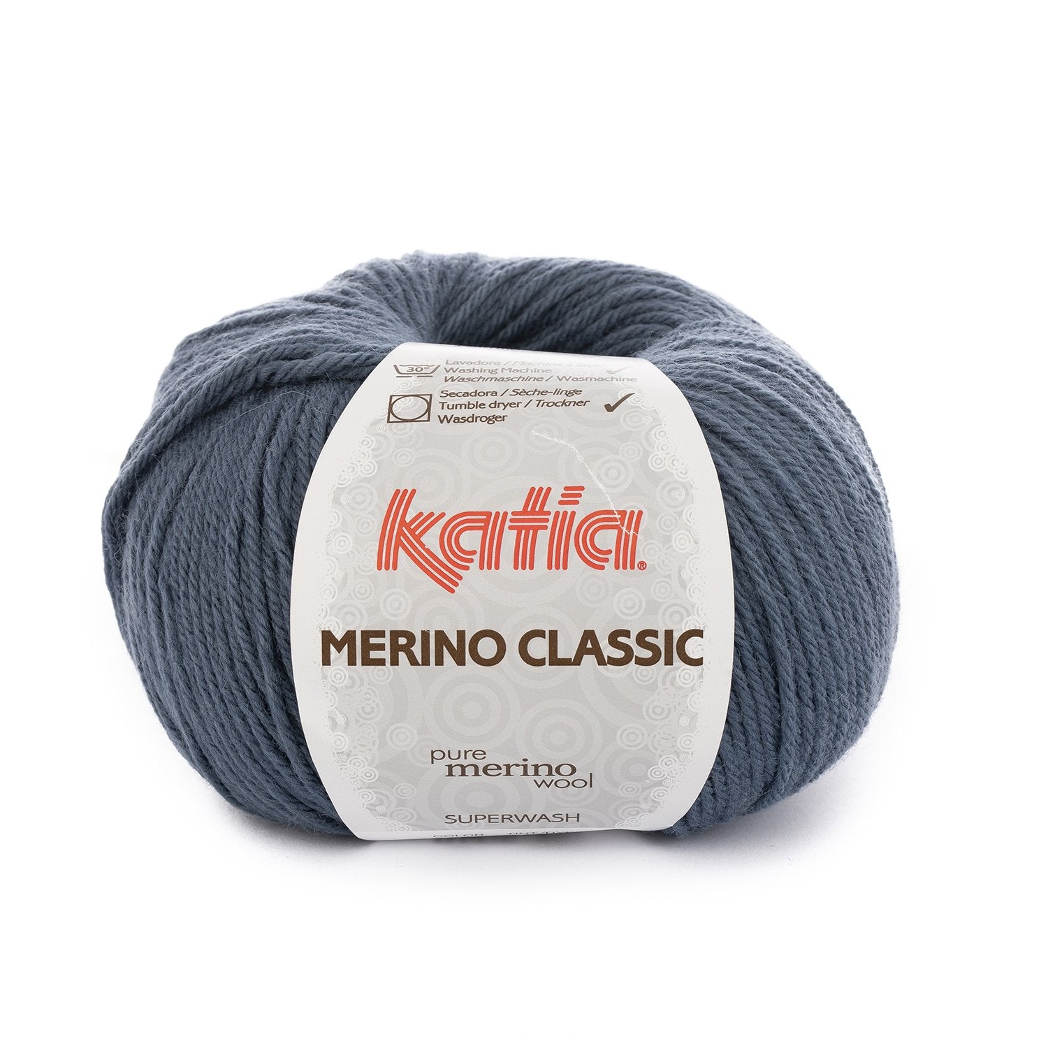 Katia Classic Merino Wool - Blend of merino and acrylic for warm and soft garments