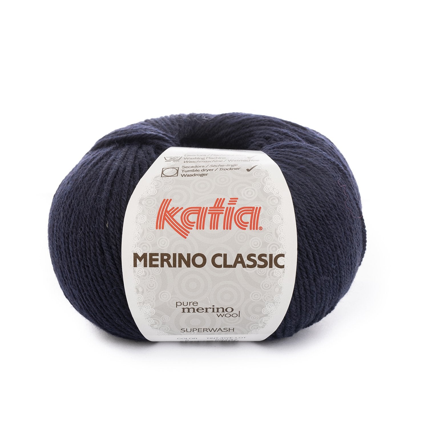 Katia Classic Merino Wool - Blend of merino and acrylic for warm and soft garments