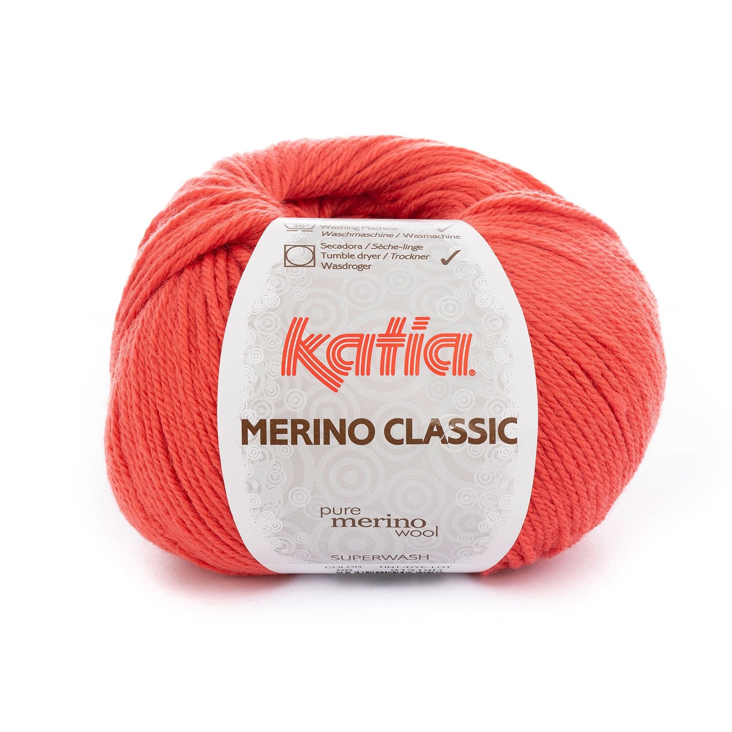 Katia Classic Merino Wool - Blend of merino and acrylic for warm and soft garments
