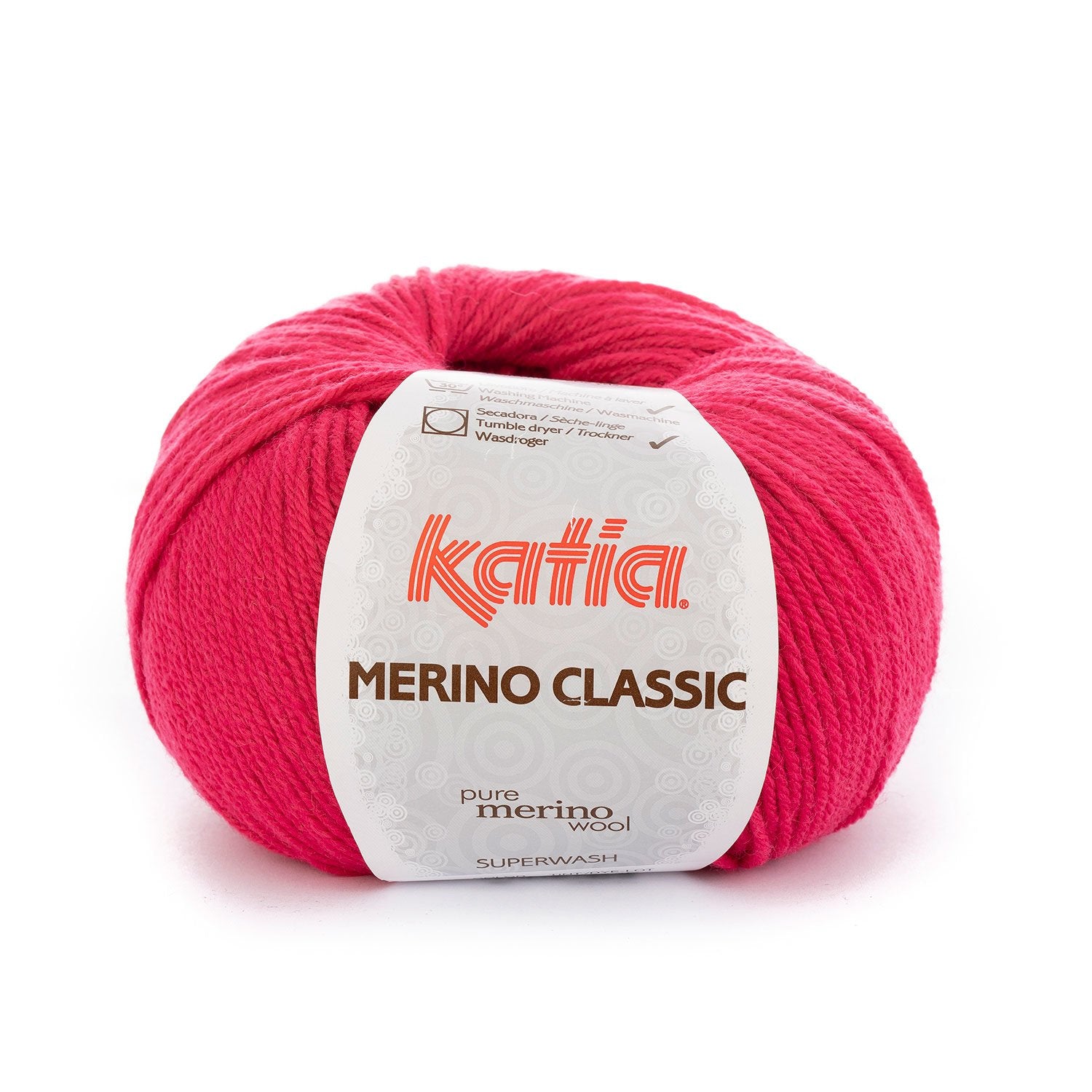 Katia Classic Merino Wool - Blend of merino and acrylic for warm and soft garments