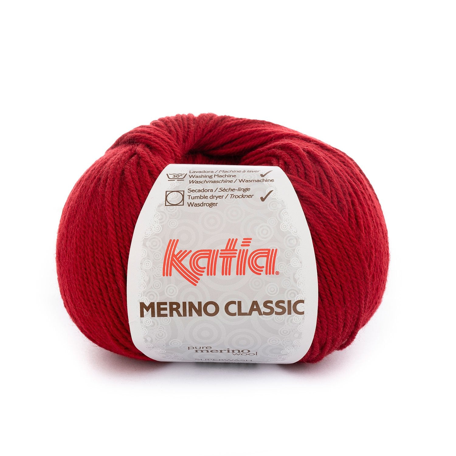 Katia Classic Merino Wool - Blend of merino and acrylic for warm and soft garments