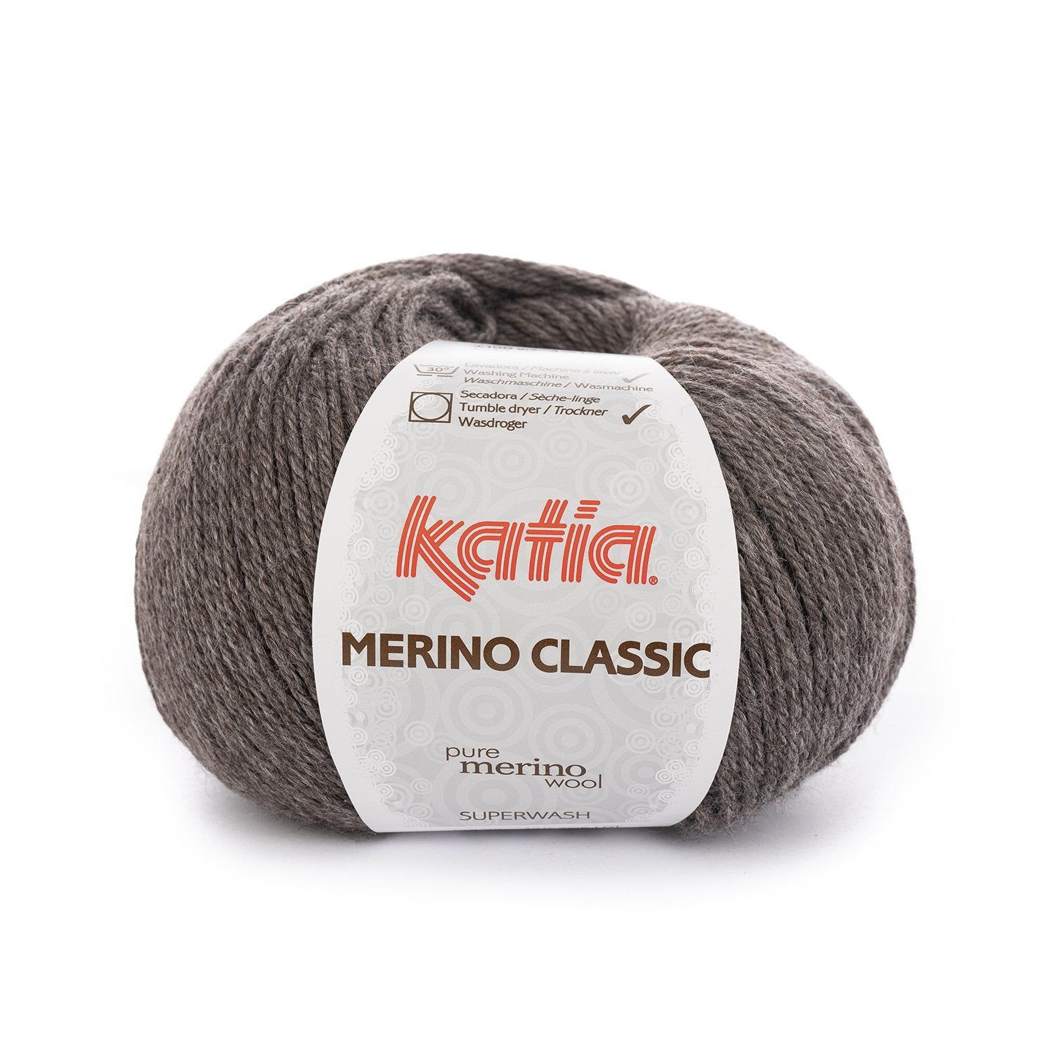 Katia Classic Merino Wool - Blend of merino and acrylic for warm and soft garments