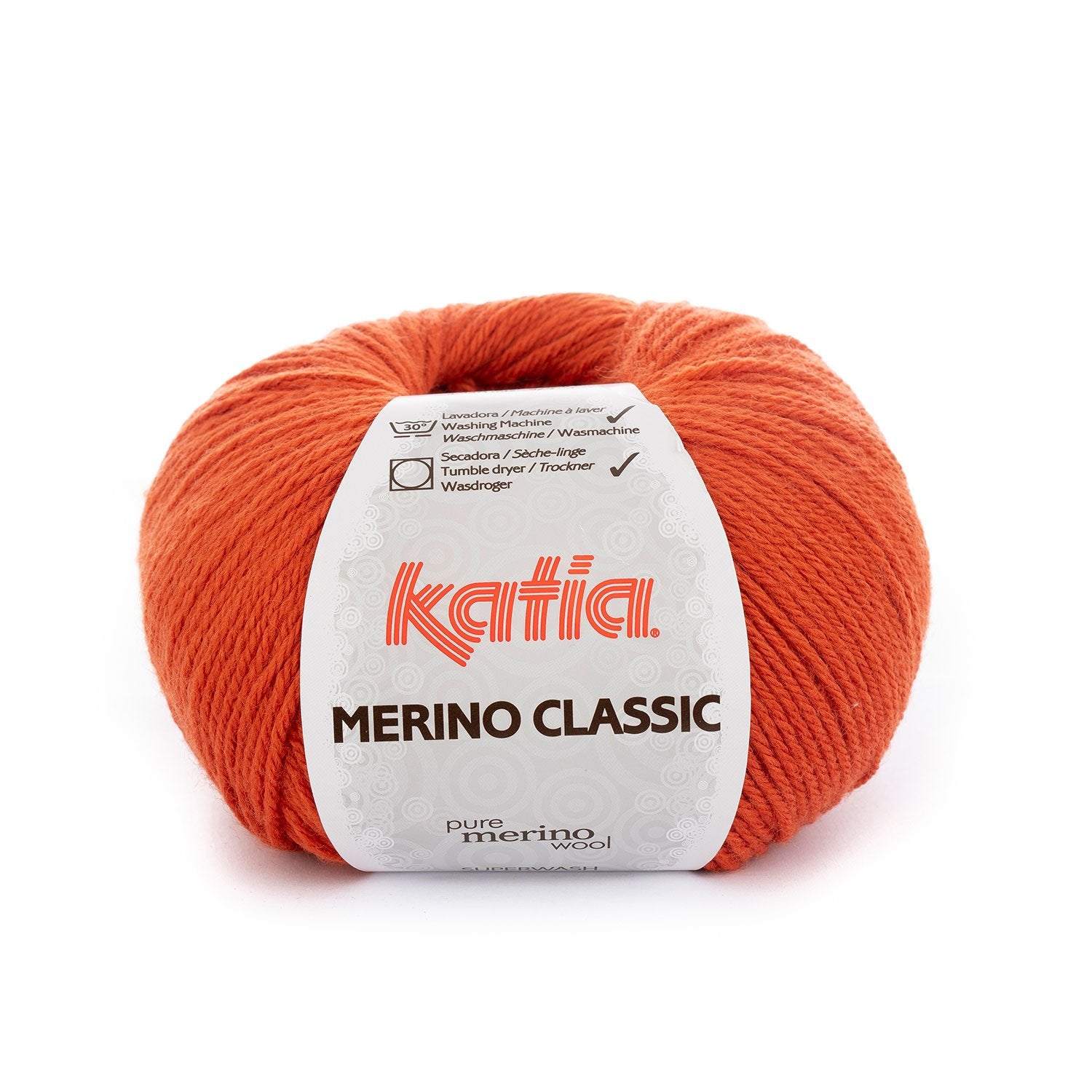 Katia Classic Merino Wool - Blend of merino and acrylic for warm and soft garments