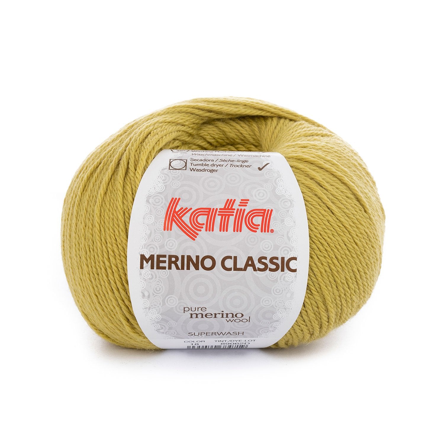 Katia Classic Merino Wool - Blend of merino and acrylic for warm and soft garments
