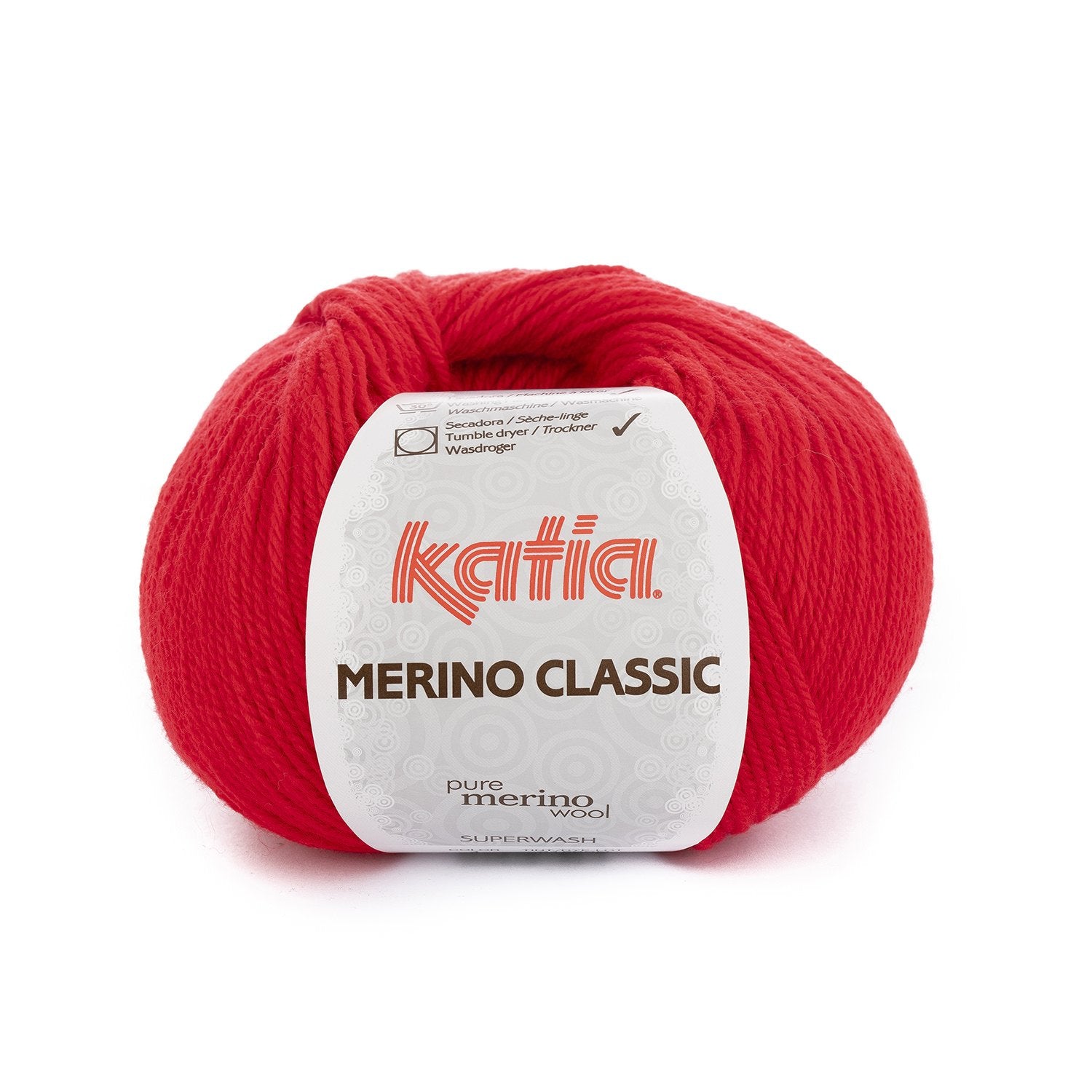 Katia Classic Merino Wool - Blend of merino and acrylic for warm and soft garments