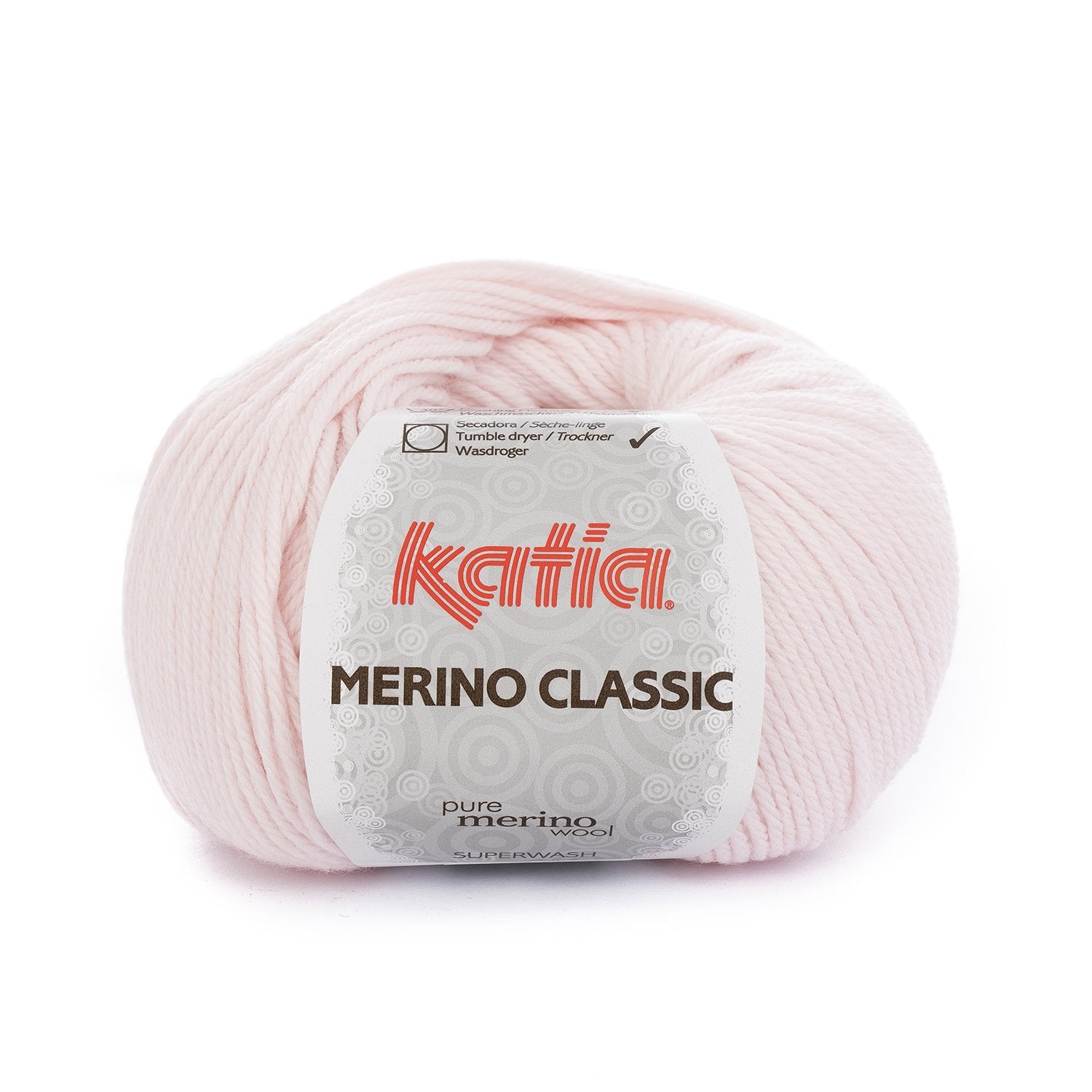 Katia Classic Merino Wool - Blend of merino and acrylic for warm and soft garments