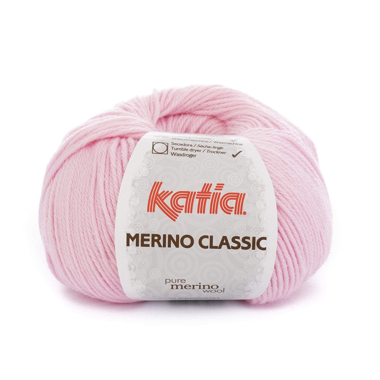 Katia Classic Merino Wool - Blend of merino and acrylic for warm and soft garments