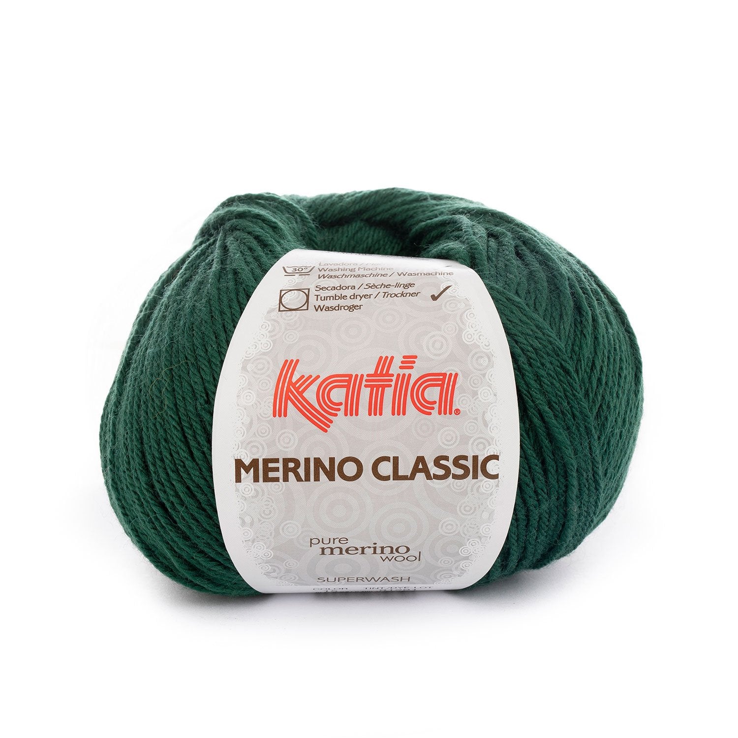 Katia Classic Merino Wool - Blend of merino and acrylic for warm and soft garments
