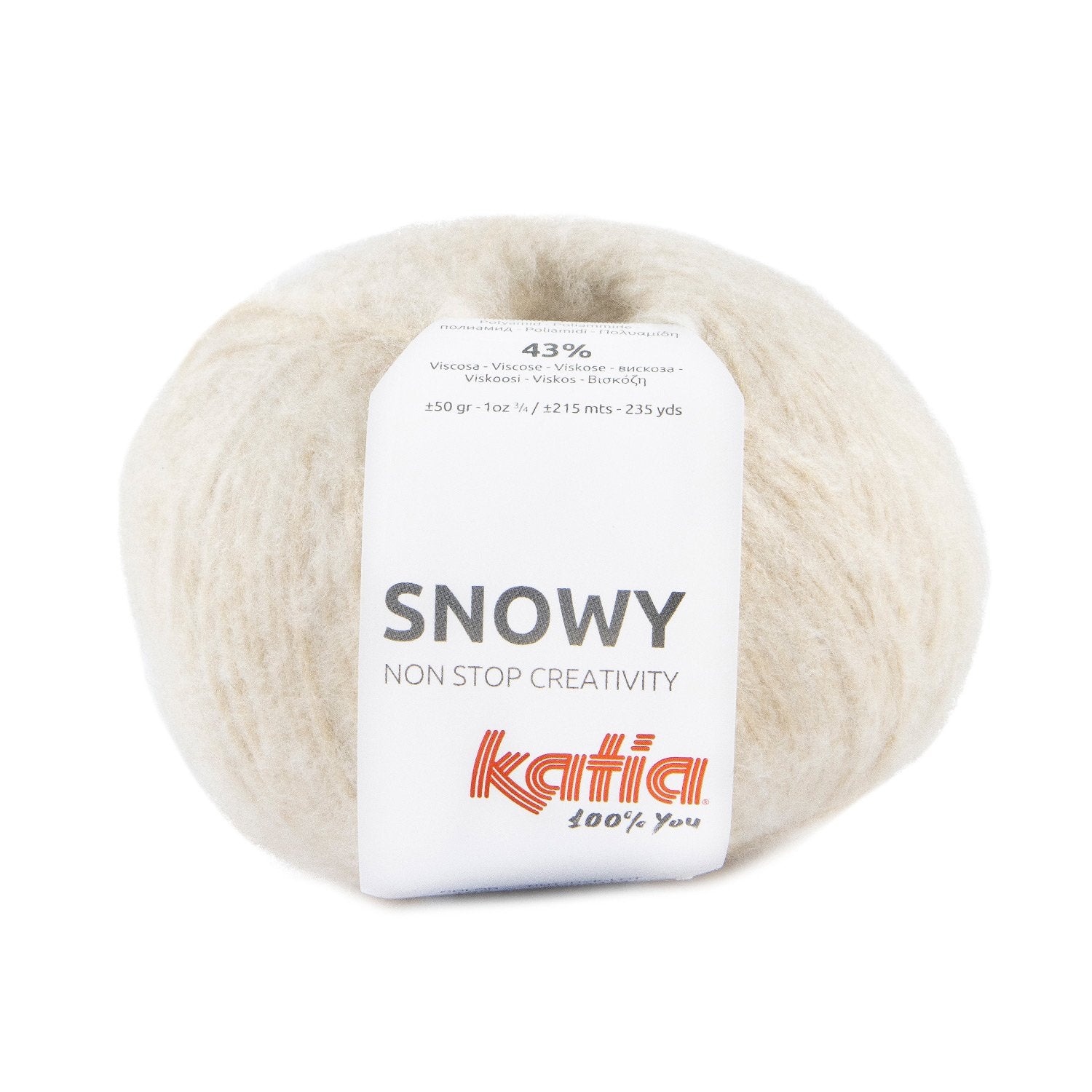 Katia SNOWY FANTASÍA ASPECTO PELUCHE - Lana Katia