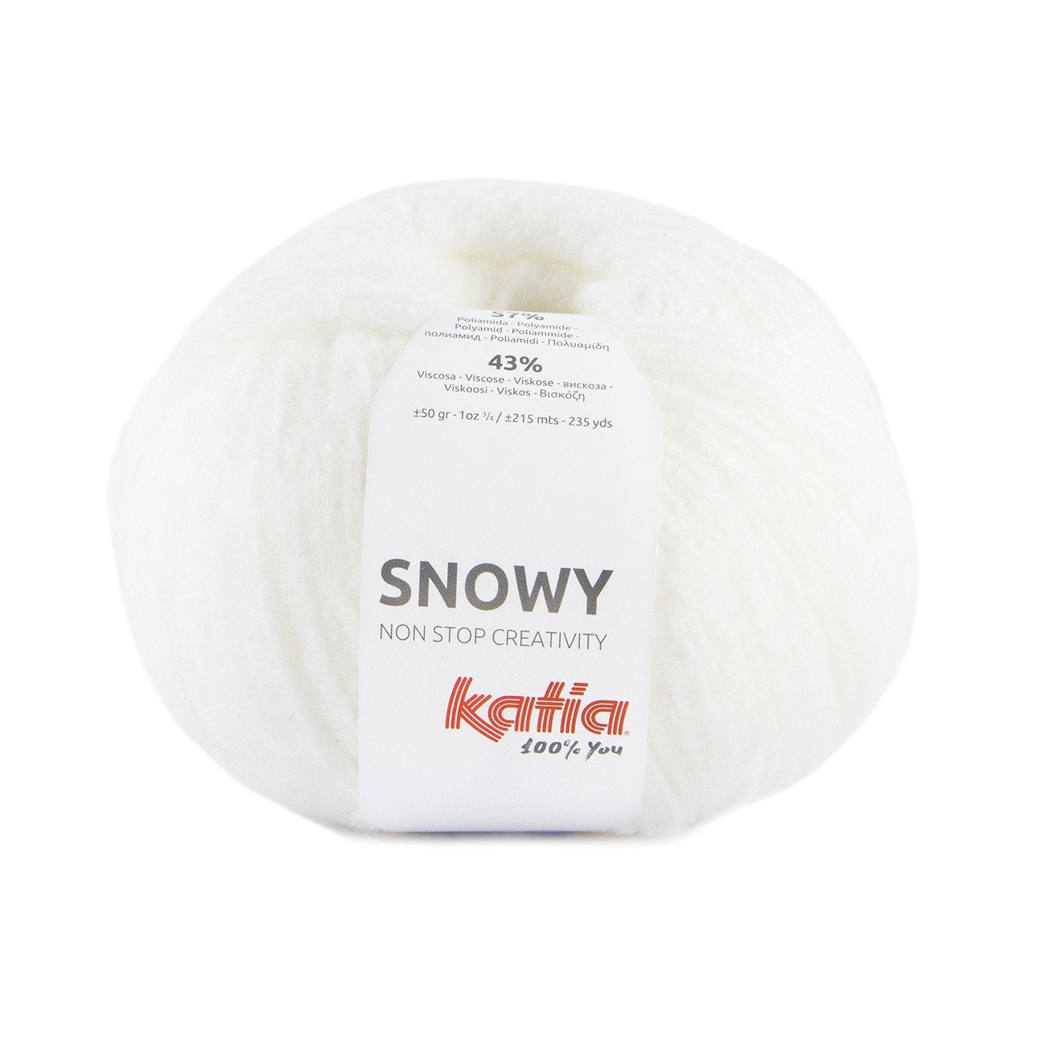 Katia SNOWY FANTASÍA ASPECTO PELUCHE - Lana Katia