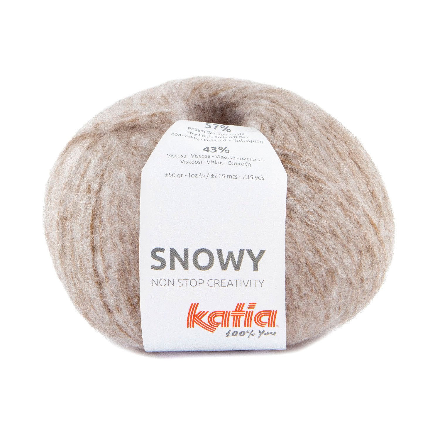 Katia SNOWY FANTASÍA ASPECTO PELUCHE - Lana Katia