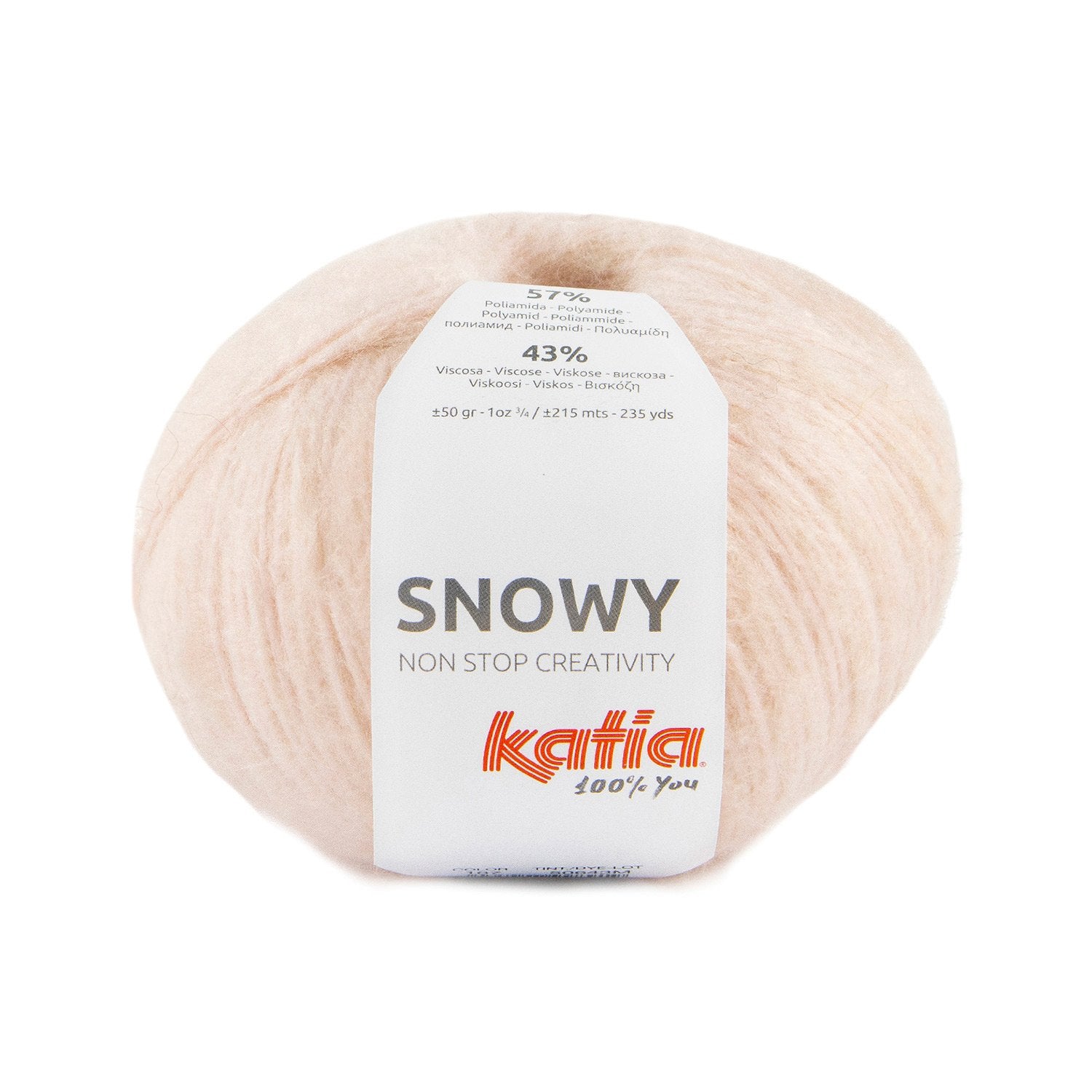 Katia SNOWY FANTASÍA ASPECTO PELUCHE - Lana Katia