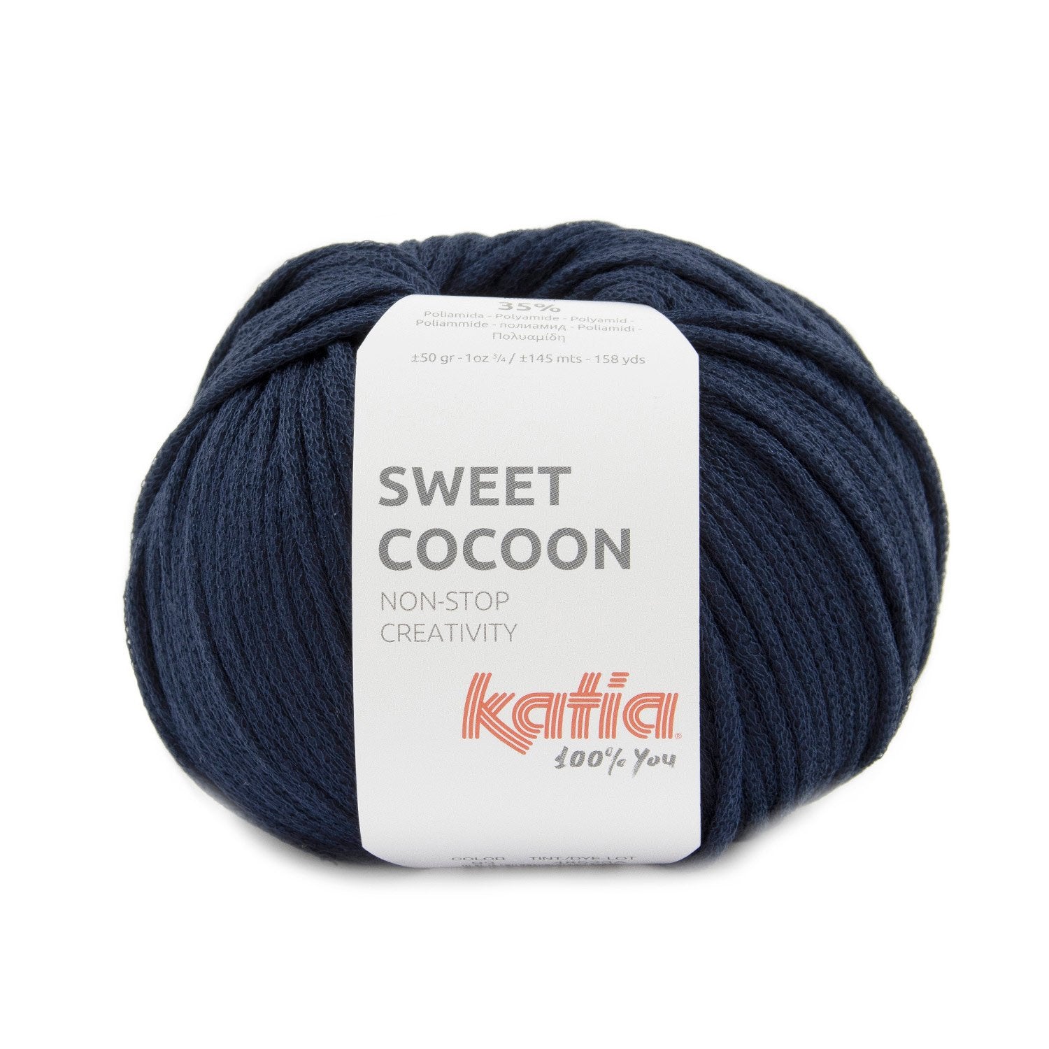 Lana Sweet Cocoon de Katia - Hilo acolchado y suave para ropa y accesorios de hogar