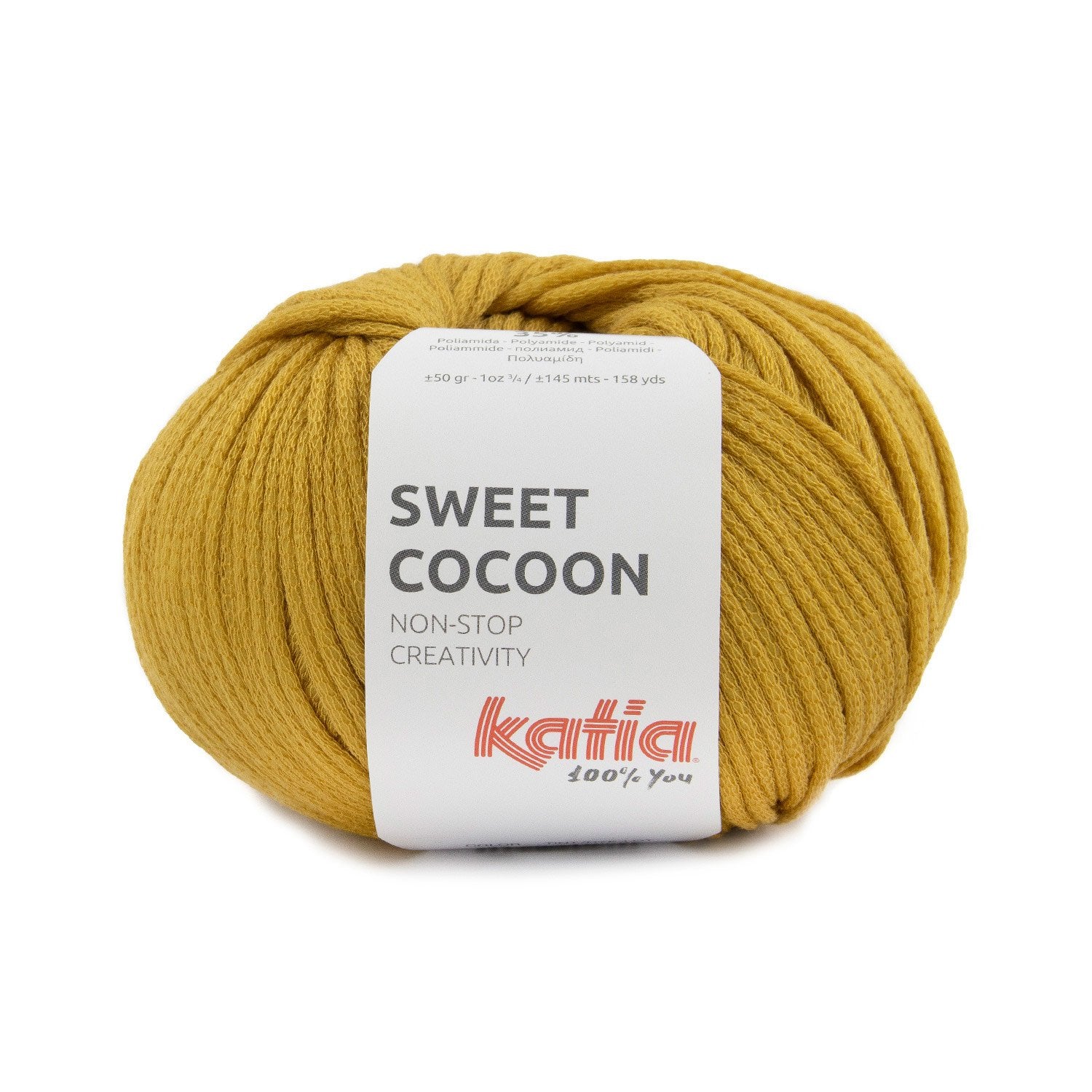 Lana Sweet Cocoon de Katia - Hilo acolchado y suave para ropa y accesorios de hogar
