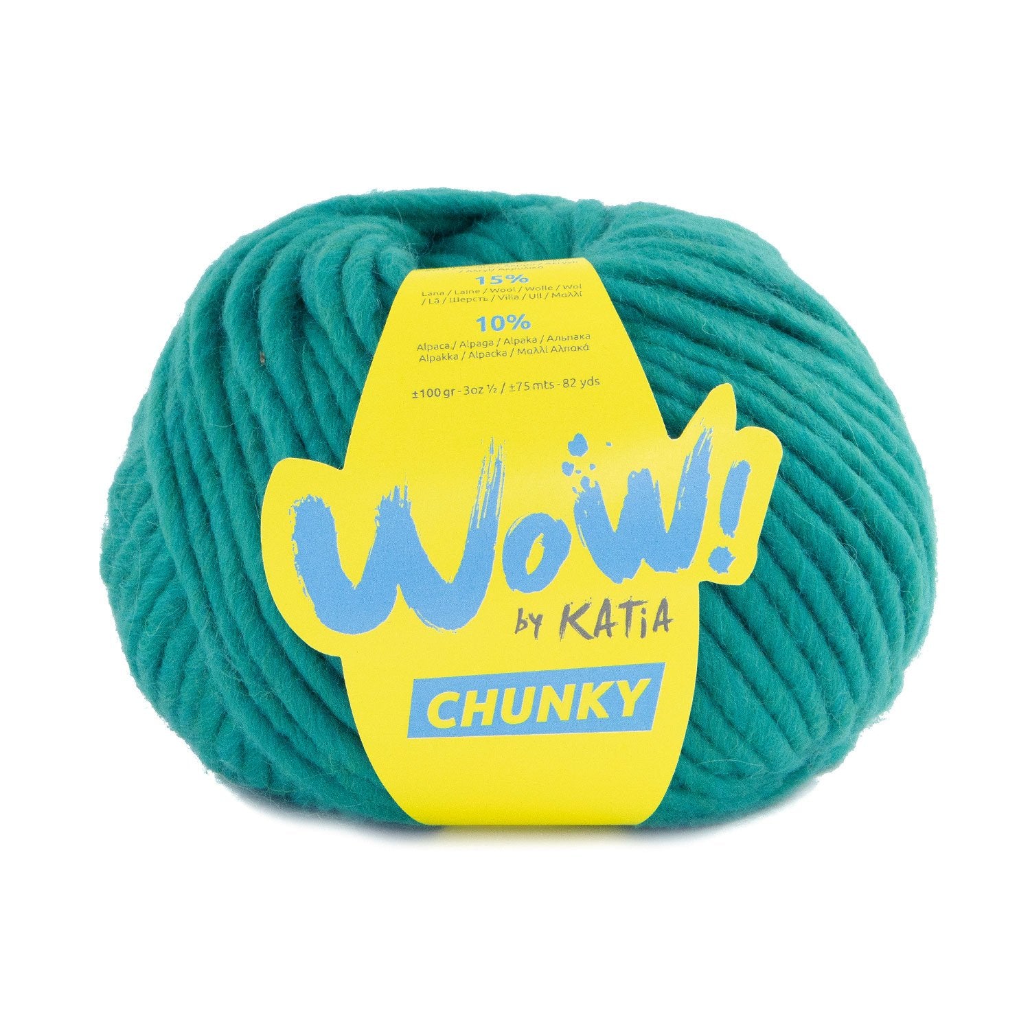 KATIA WOW CHUNKY - Great for beginners and quick projects