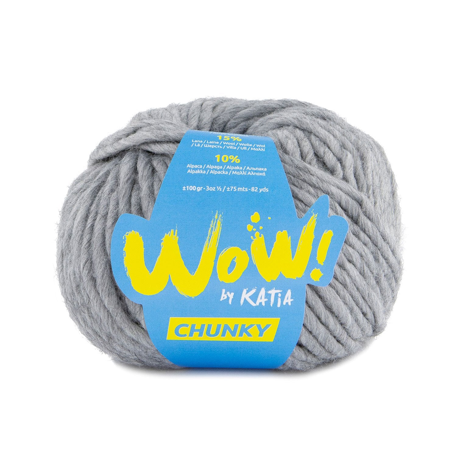 KATIA WOW CHUNKY - Great for beginners and quick projects