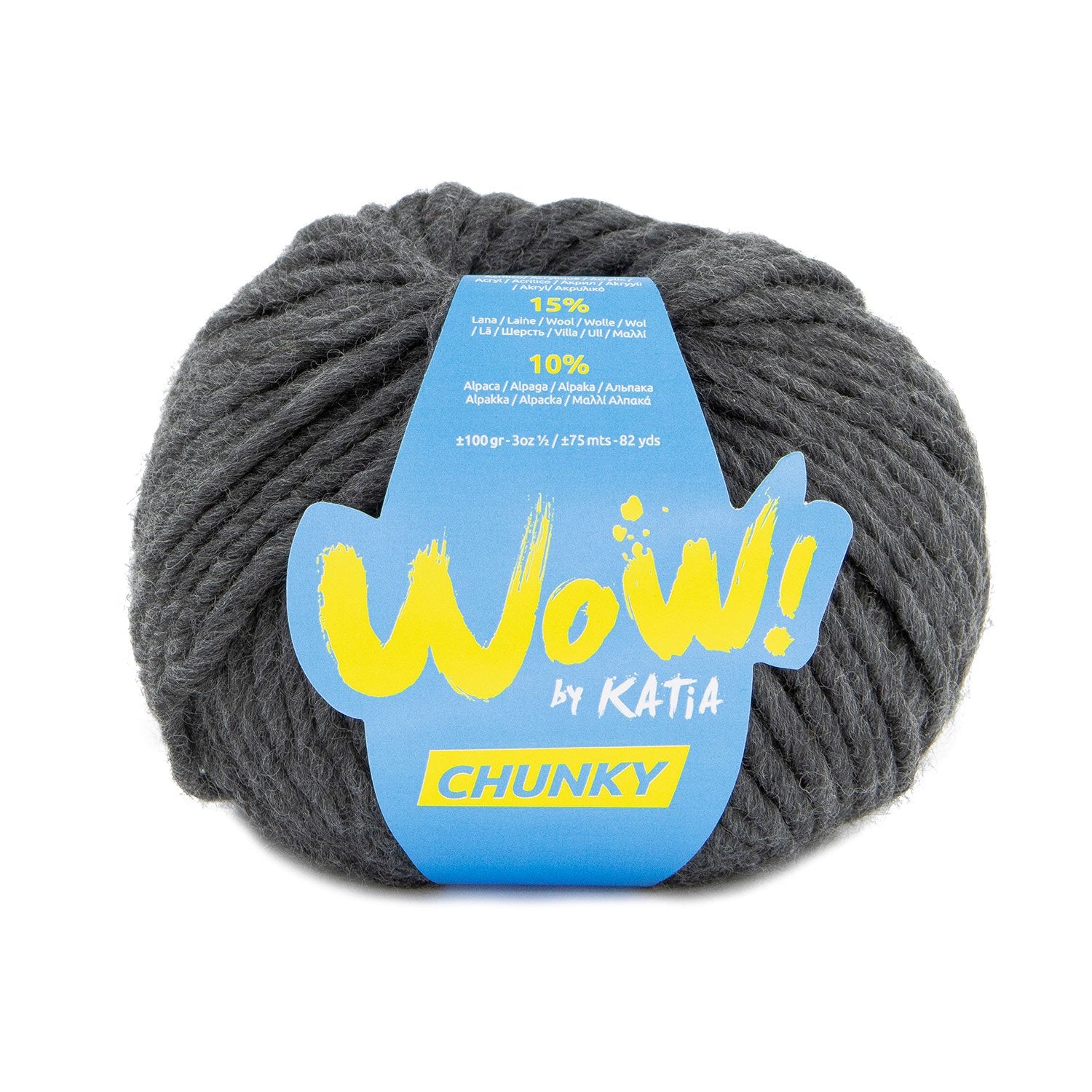 KATIA WOW CHUNKY - Great for beginners and quick projects