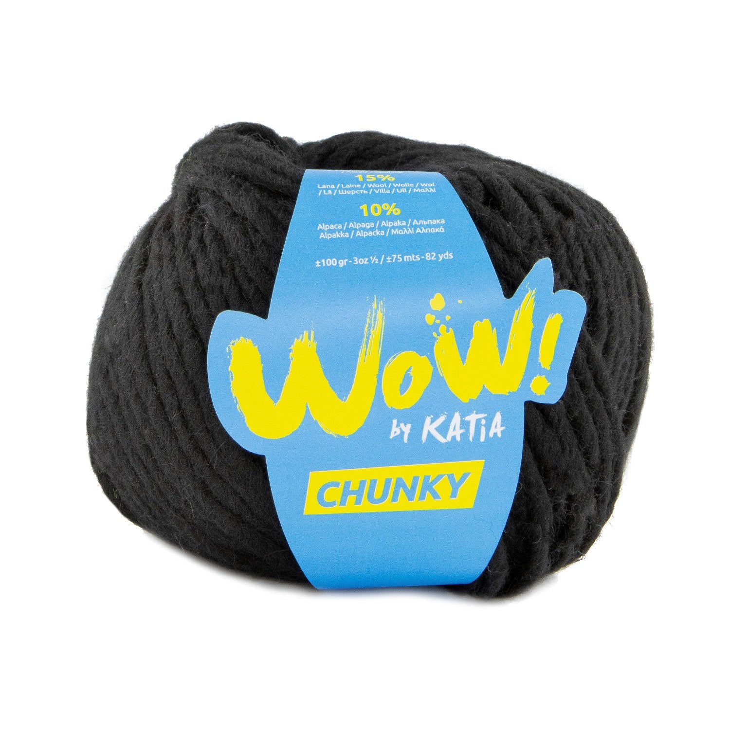 KATIA WOW CHUNKY - Great for beginners and quick projects