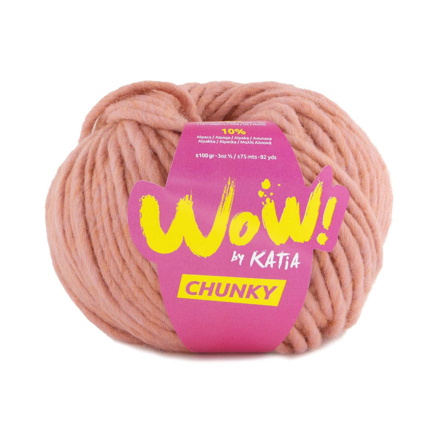 KATIA WOW CHUNKY - Great for beginners and quick projects