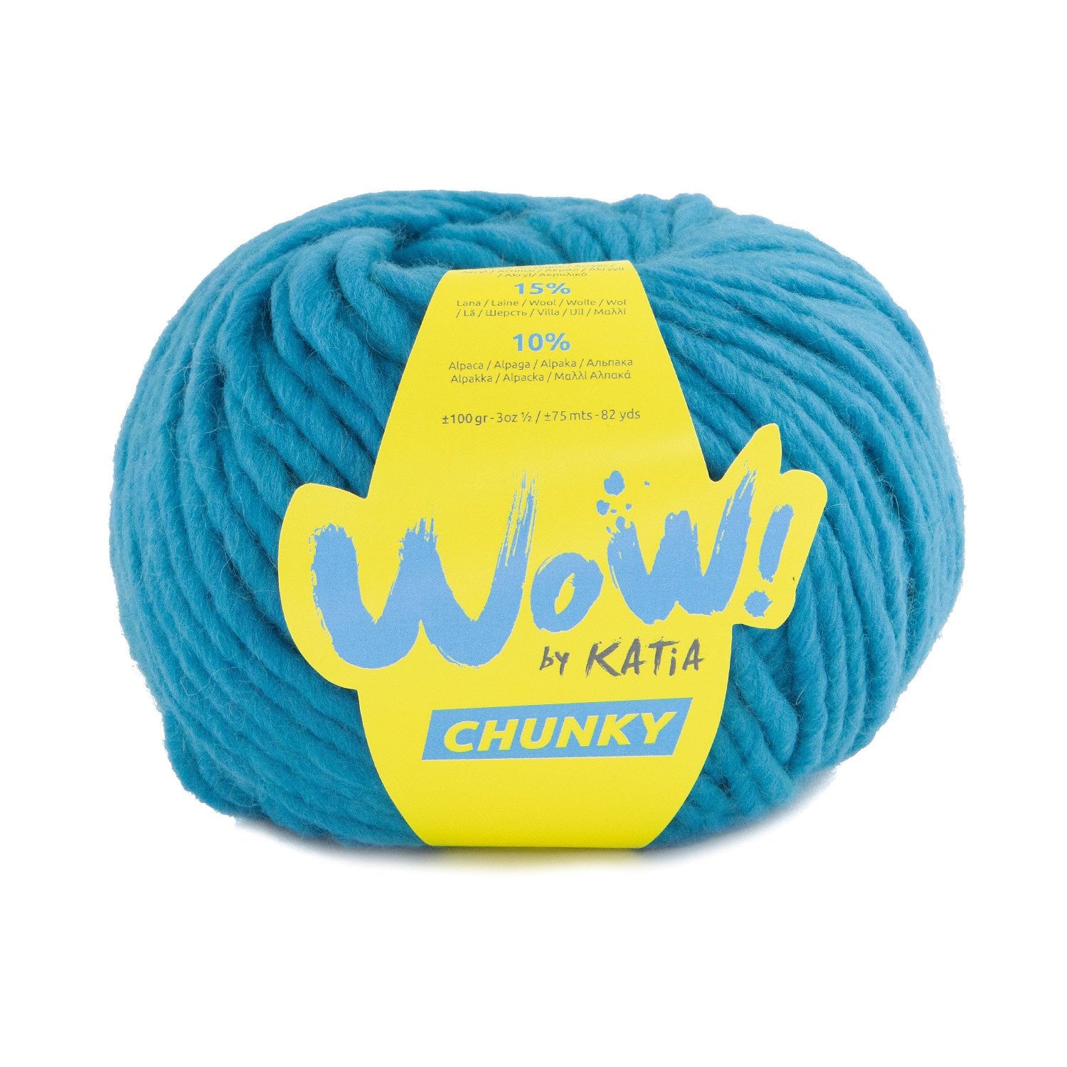 KATIA WOW CHUNKY - Great for beginners and quick projects
