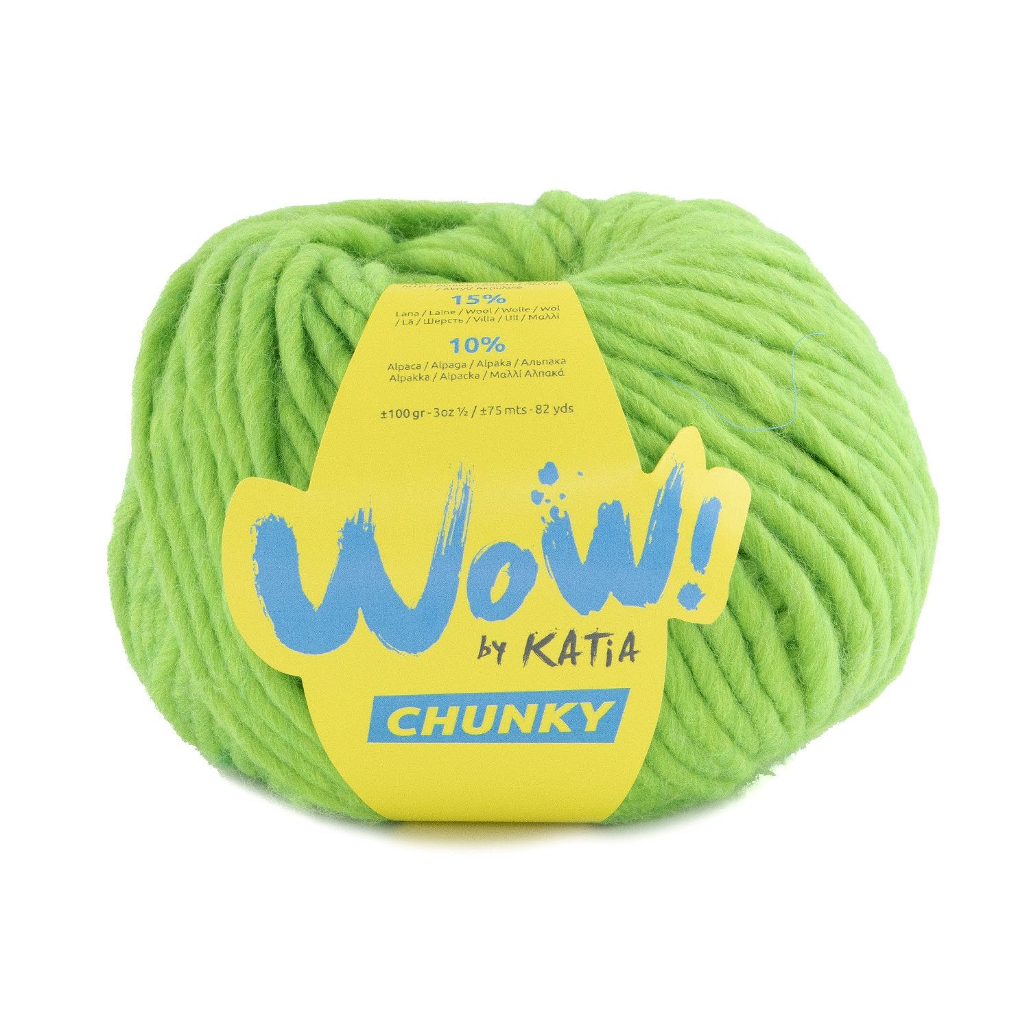 KATIA WOW CHUNKY - Great for beginners and quick projects