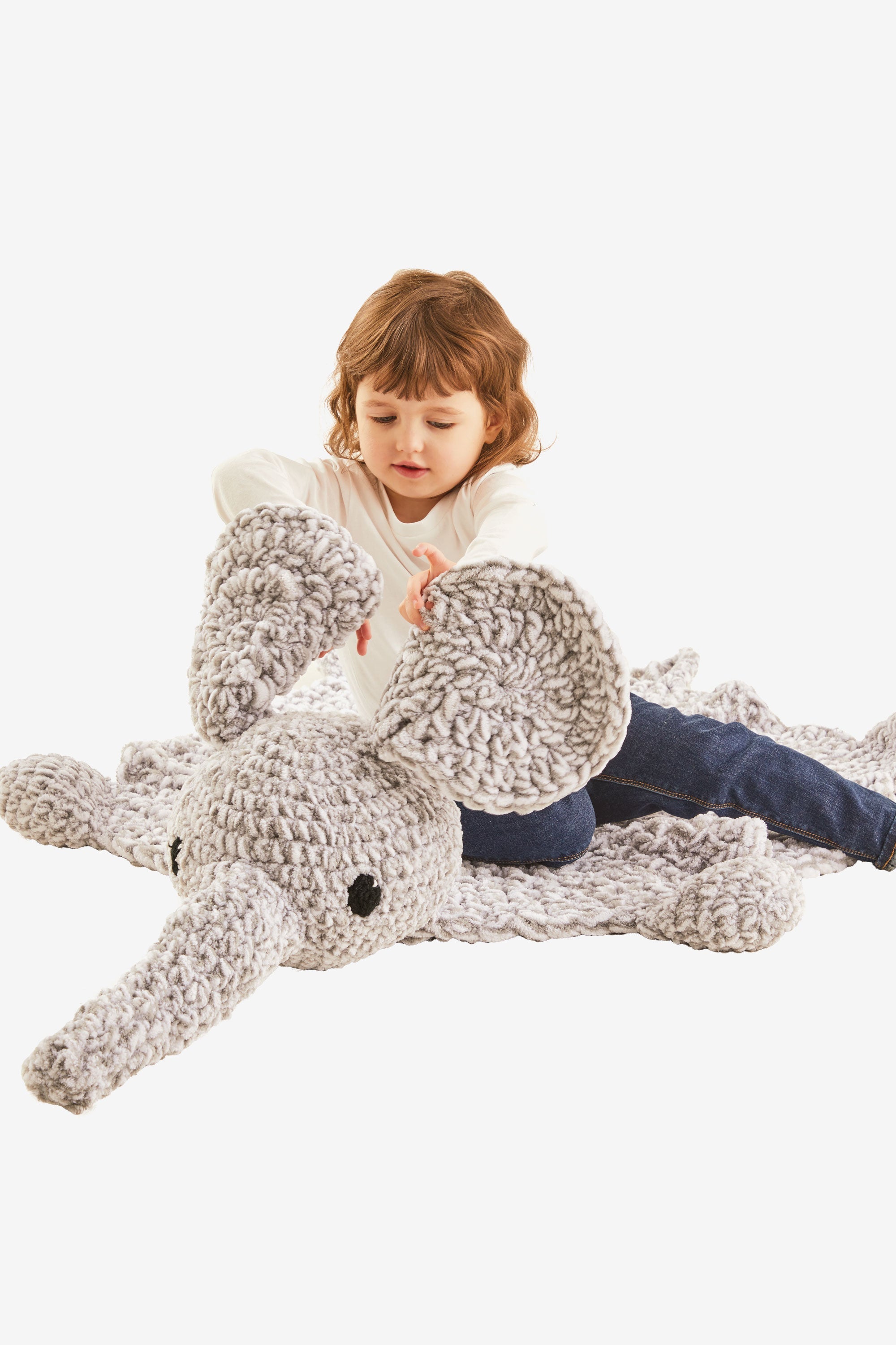 Super Happy Chenille DMC Book: 6 Safari Themed Crochet Projects