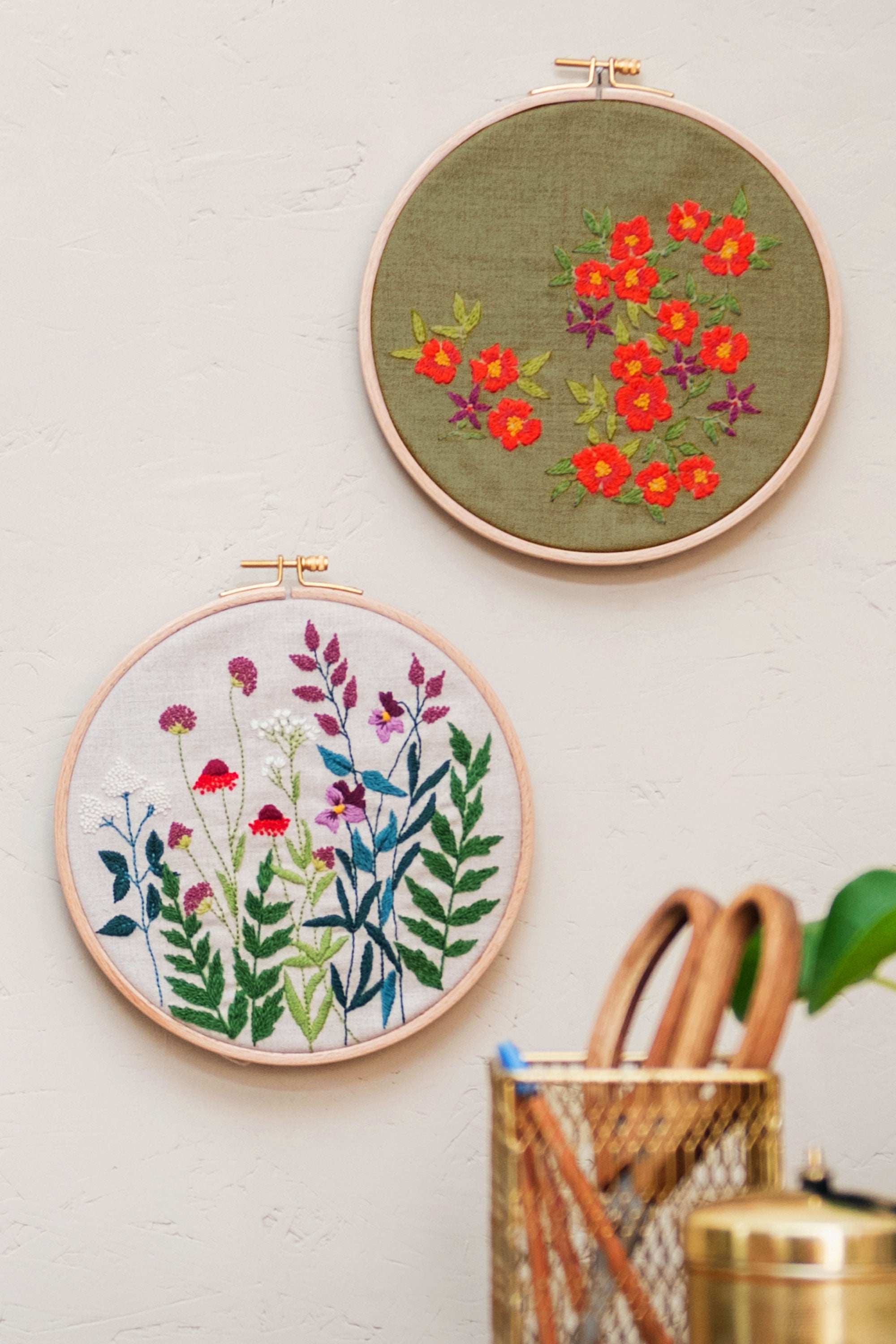 A Walk in the Forest": Textile Art and Nature with Eco Vita by DMC