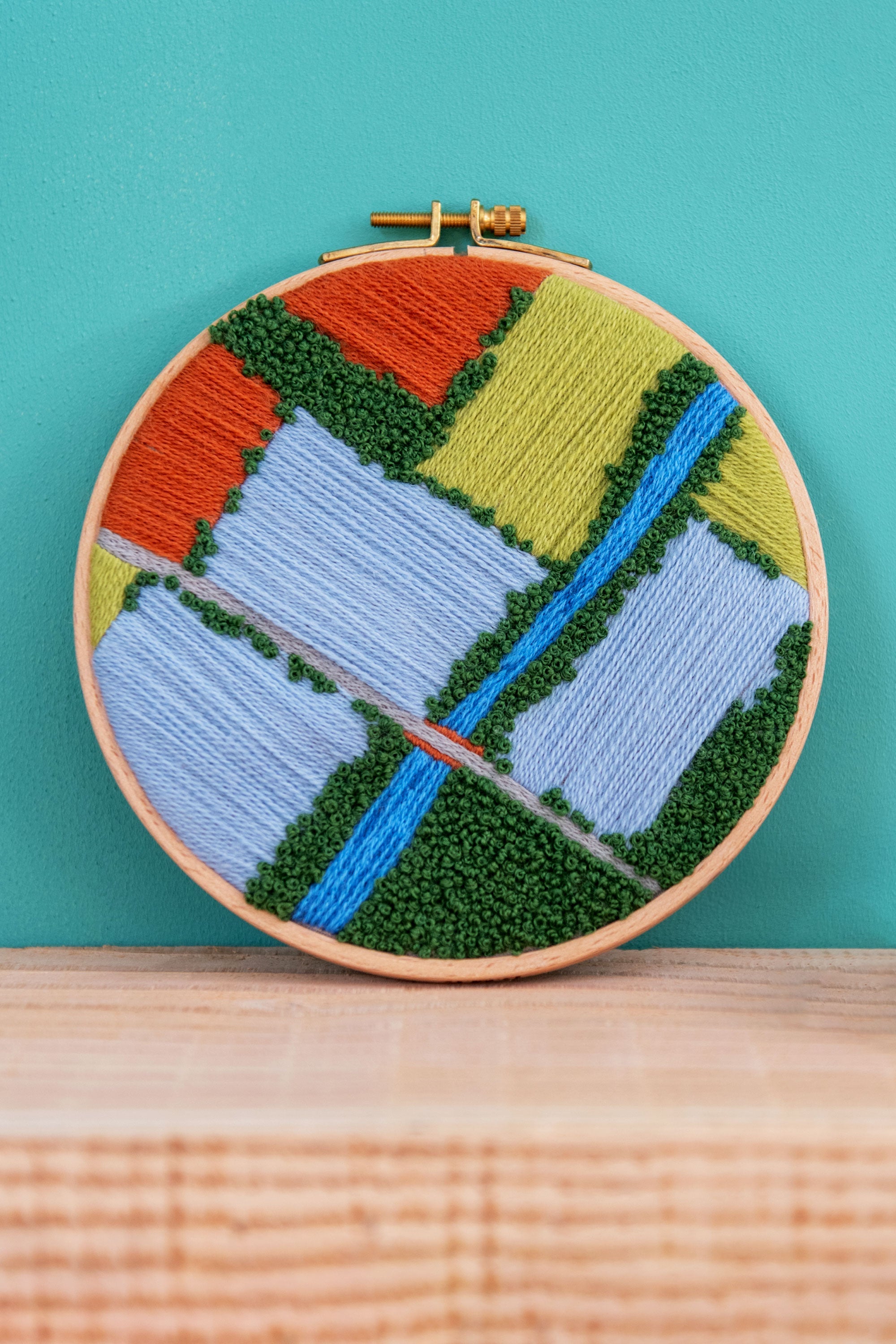 A Walk in the Forest": Textile Art and Nature with Eco Vita by DMC