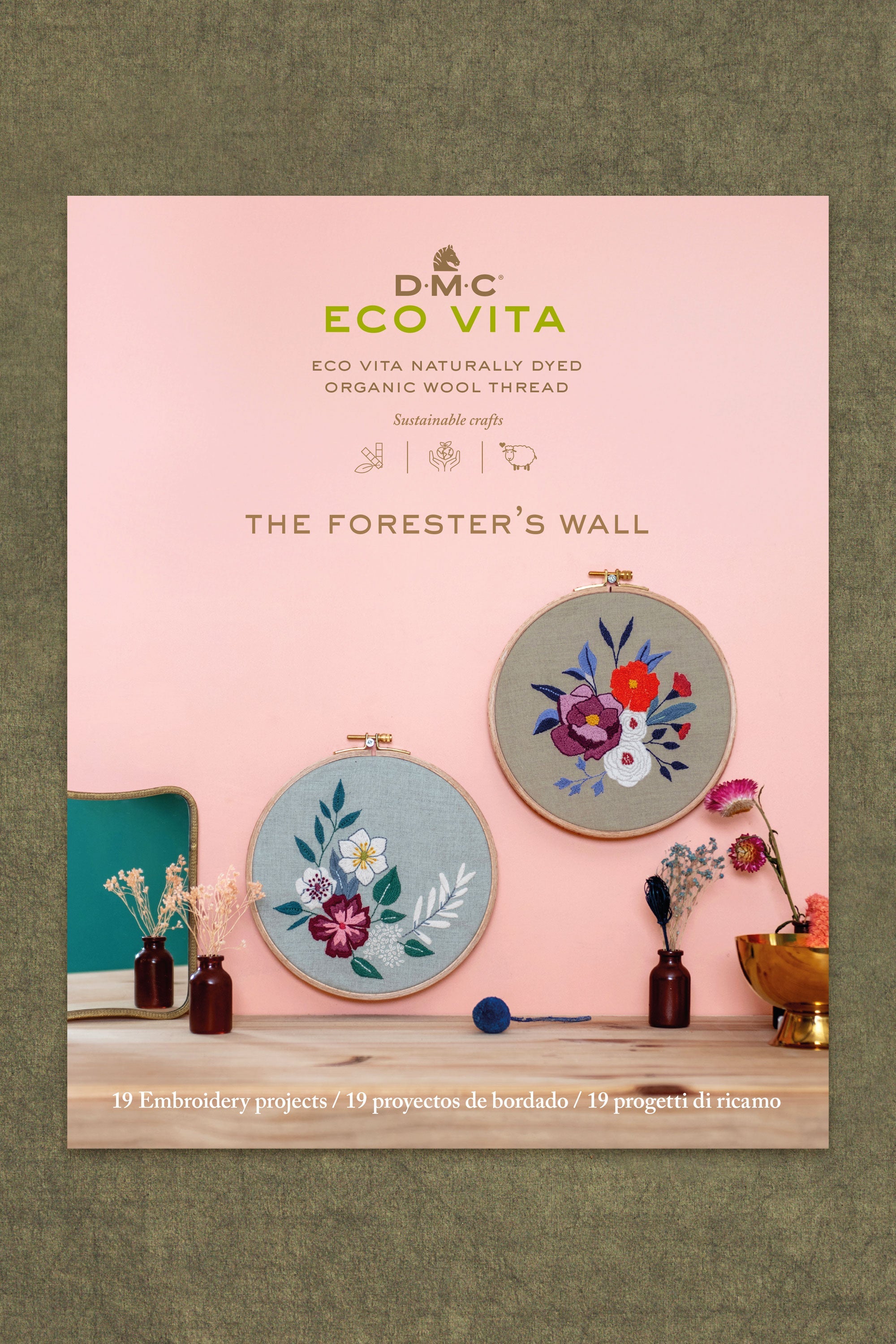 A Walk in the Forest": Textile Art and Nature with Eco Vita by DMC