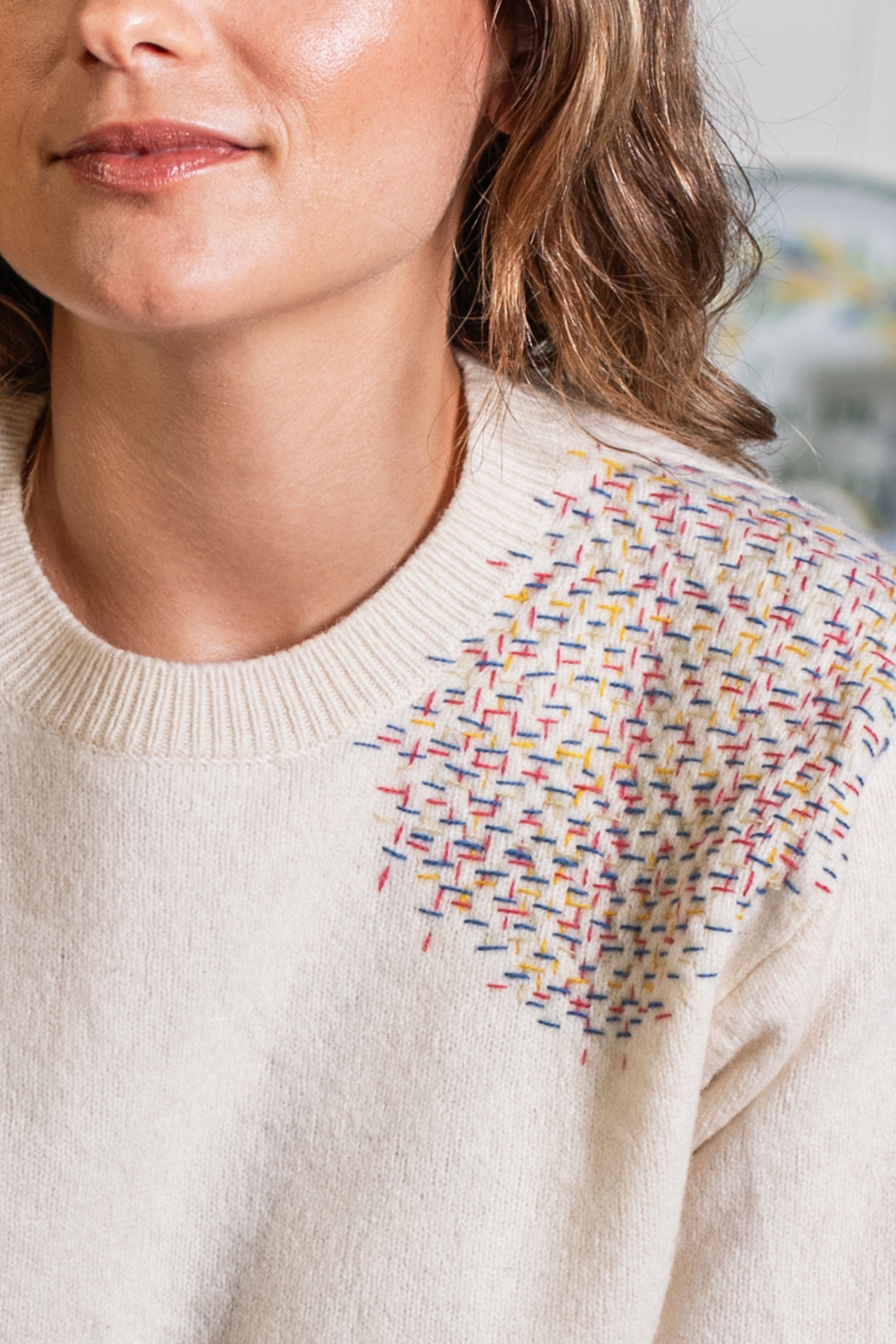The Ecologist's Closet": Weaving and Artistic Darning with Eco Vita Wool