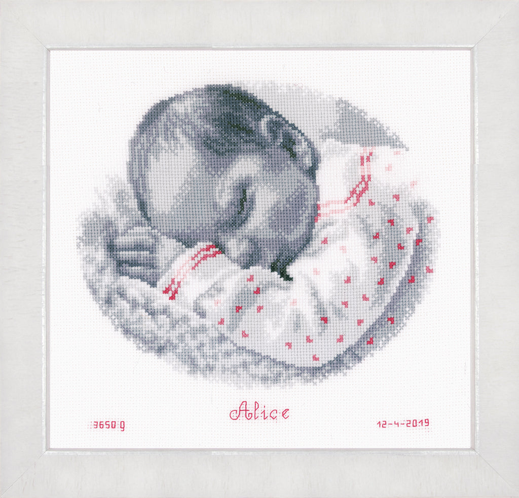 Bebé dormido - Vervaco - Kit de punto de cruz PN-0169612