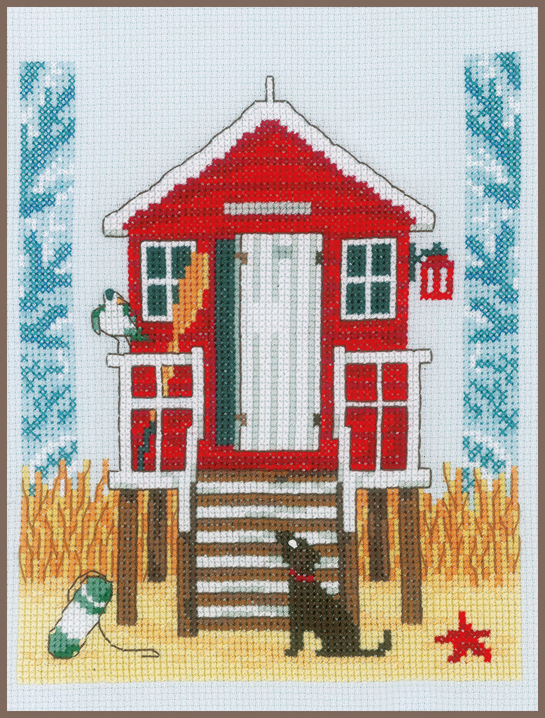 Beach Cabin - Vervaco - Kit de punto de cruz PN-0173174