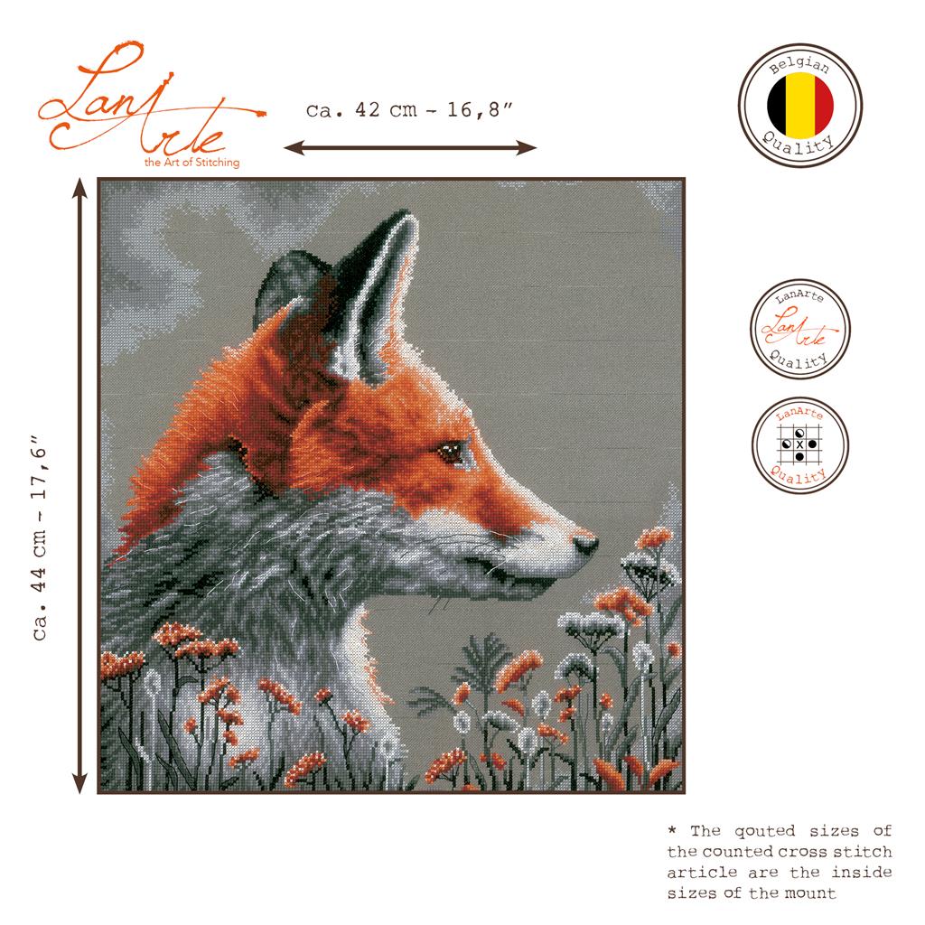 Cross Stitch Kit 'Look at Night' PN-0202499 by Lanarte