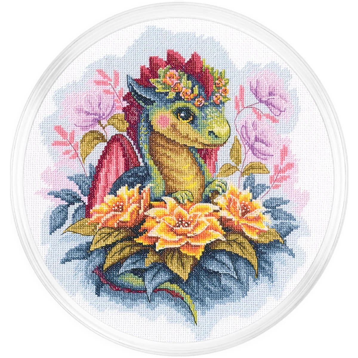 Kreuzstichset „Wächter der goldenen Blumen – RTO M1010