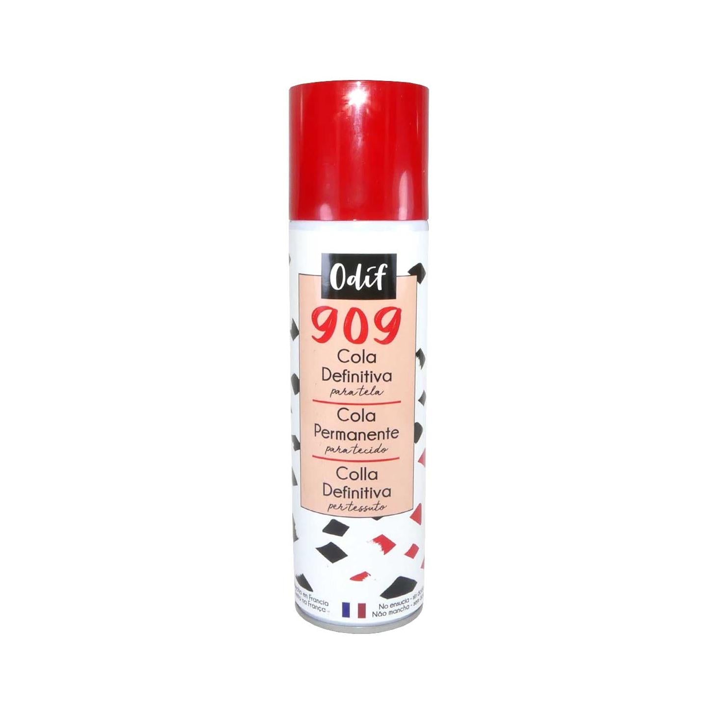 Adhesivo permanente para telas 909 de Odif de 250ml para una unión fuerte y duradera