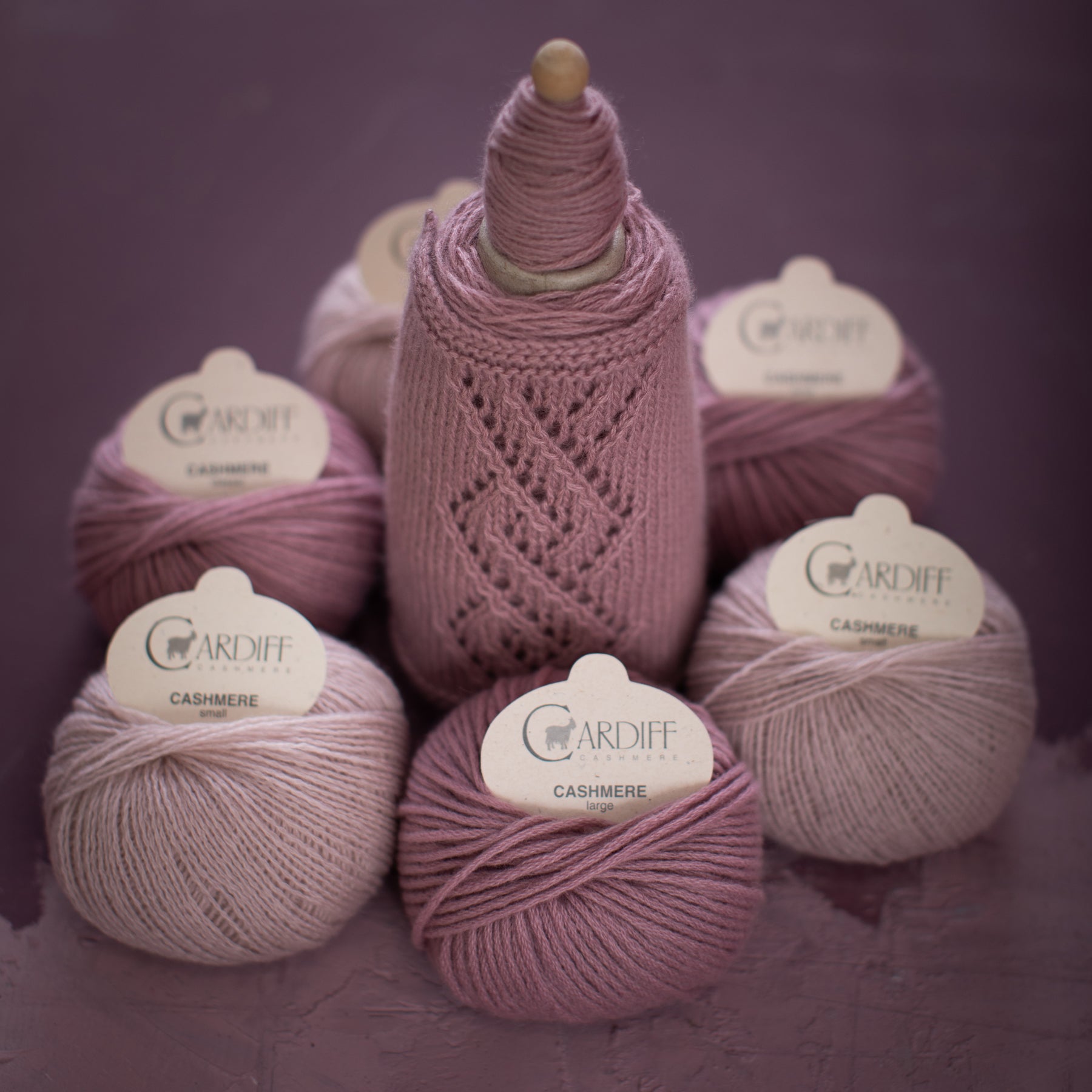 Cardiff Large Cashmere - Lana de Cachemira 100% Gruesa (25 g / 56 m)