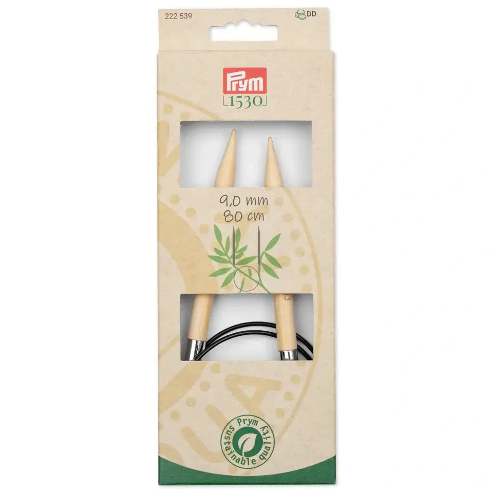 Prym 1530 Bamboo Circular Knitting Needles - Quality, Comfort and Sustainability