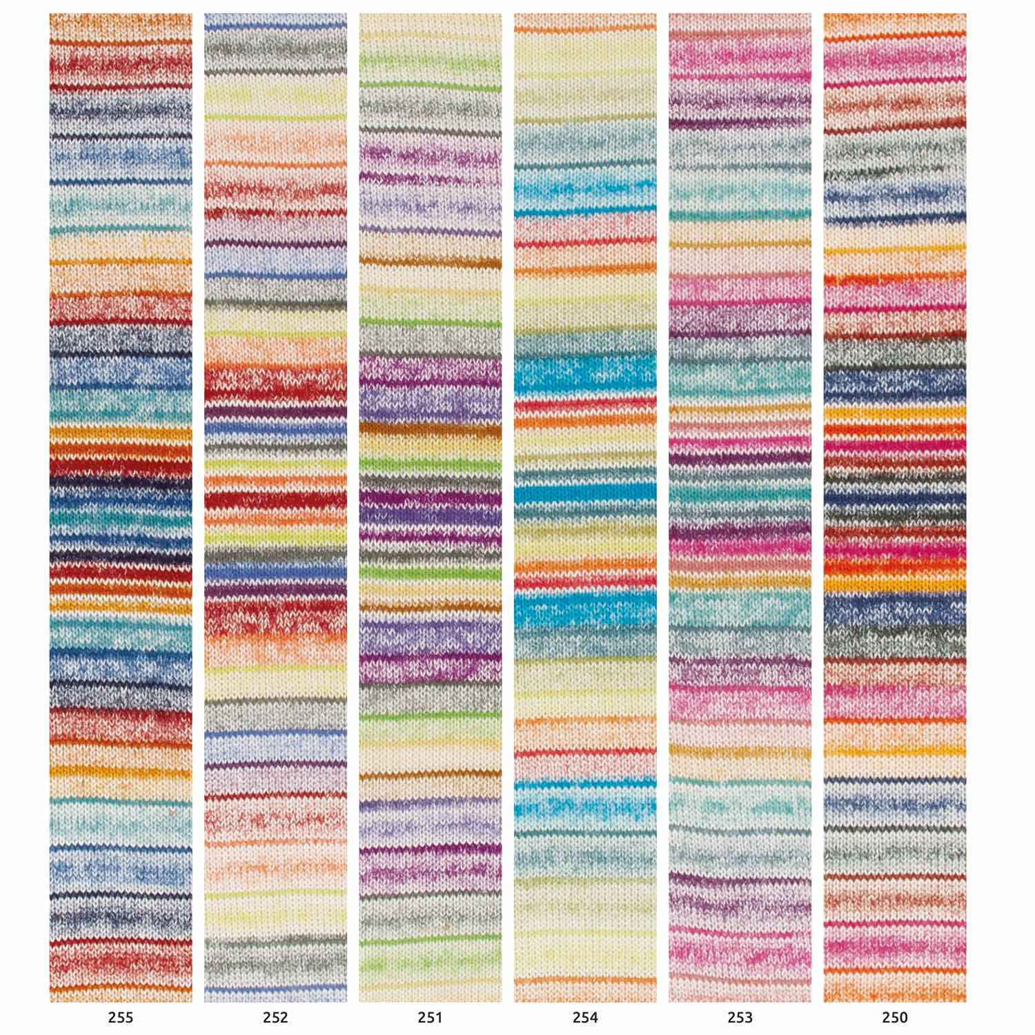 Fair Cotton Arlequino de Katia - Algodón Orgánico 200 g