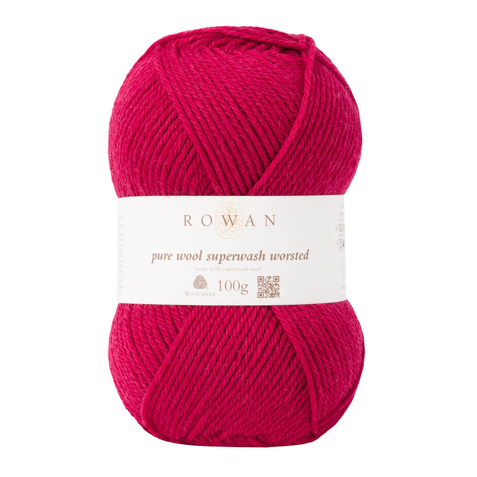Pure Wool Superwash Worsted - Versatilidad y Color en Pura Lana