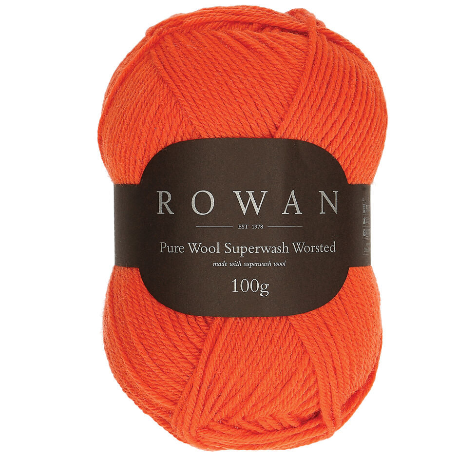 Pure Wool Superwash Worsted - Versatilidad y Color en Pura Lana