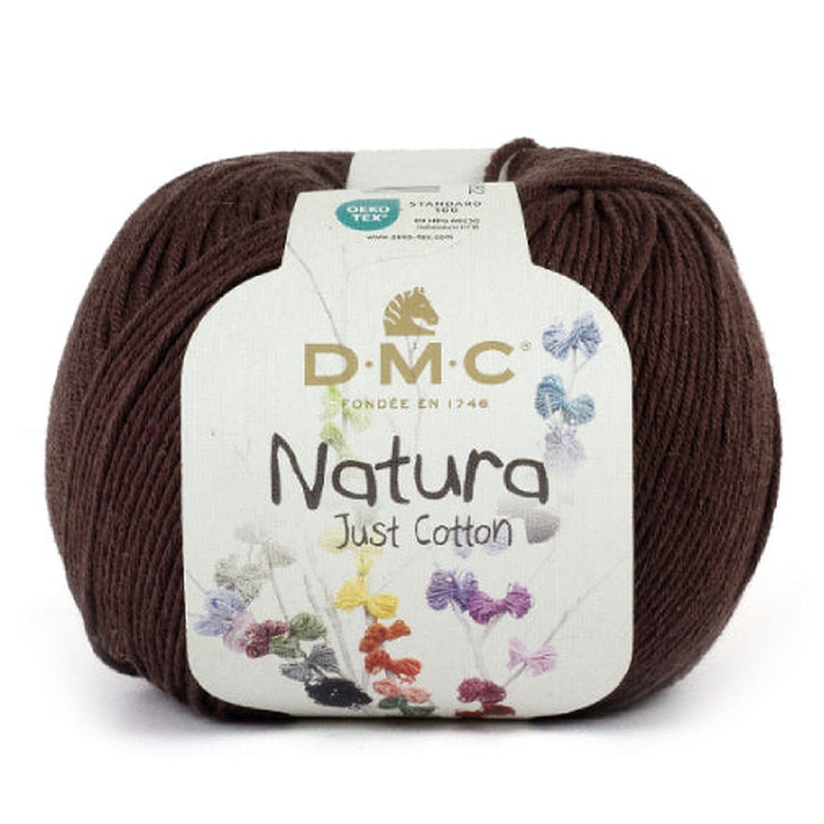 DMC Natura Just Cotton – Fäden für Trikot und Häkelarbeit, 100 % Baumwolle
